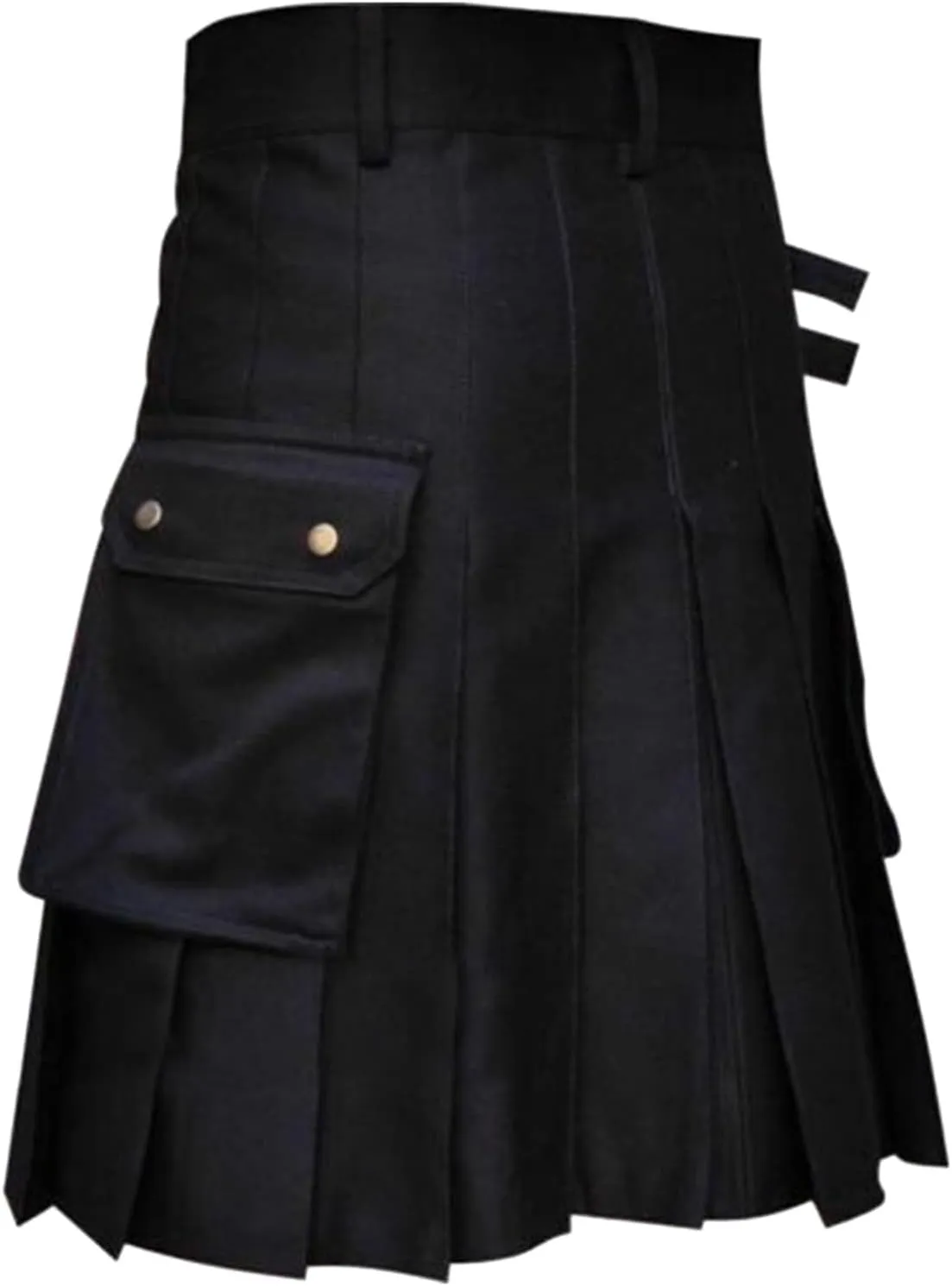 Mens Utility Kilts Scottish Traditional Highland Kilt Tartan Utility Kilts Plaid Modern Kilt Shorts Pleated Skirt