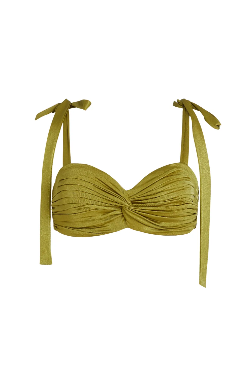 Metallic Jersey Bralette