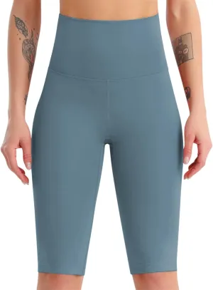 midelxp Gym Shorts for Women Summer Comfy Yoga Leggings Tummy Control Workout Shorts Buttery Soft Leggings Athletic Shorts