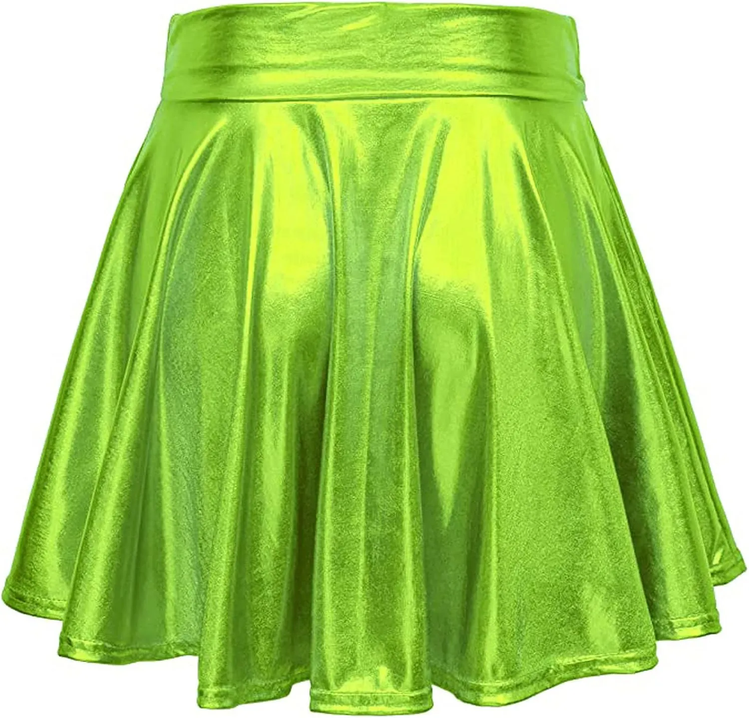 Midi Skirts for Women Ladys Leather Skirt Sexy Ruffle Solid High Waist Mini Short Skirt Hem Ruched Wrap Mens
