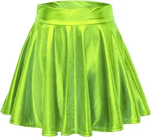 Midi Skirts for Women Ladys Leather Skirt Sexy Ruffle Solid High Waist Mini Short Skirt Hem Ruched Wrap Mens