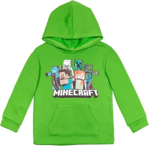 Minecraft Fleece Pullover Hoodie Little Kid to Big Kid Sizes (4-18-20)