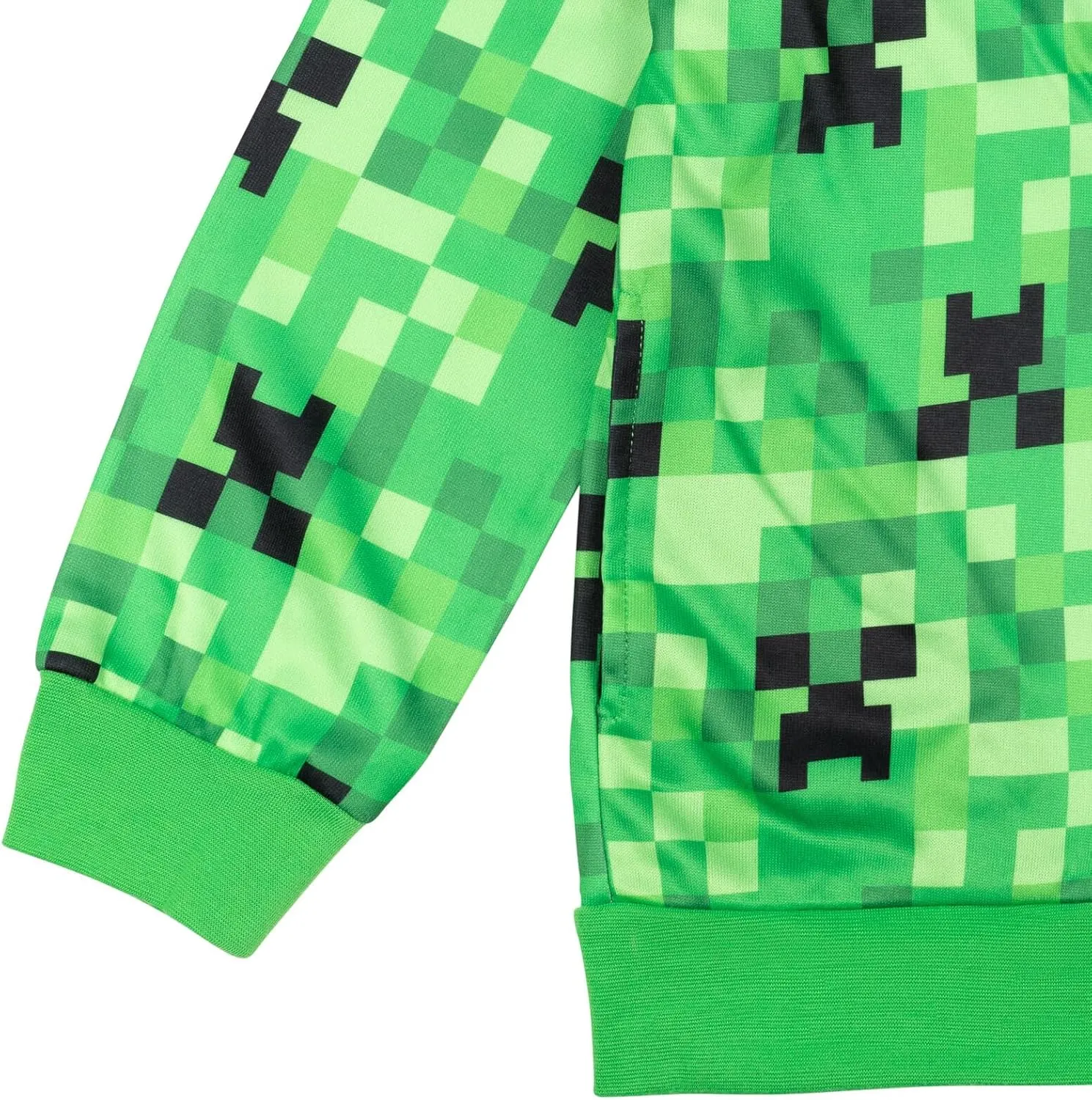Minecraft Fleece Zip Up Hoodie Toddler to Big Kid Sizes (4-18-20)