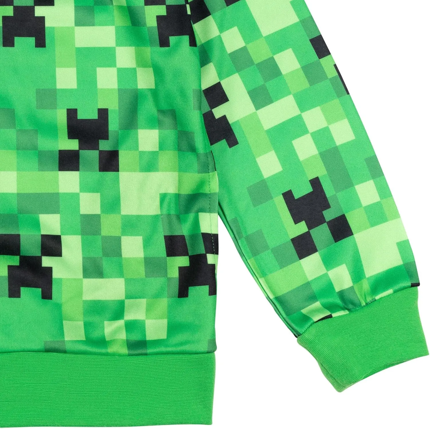 Minecraft Fleece Zip Up Hoodie Toddler to Big Kid Sizes (4-18-20)
