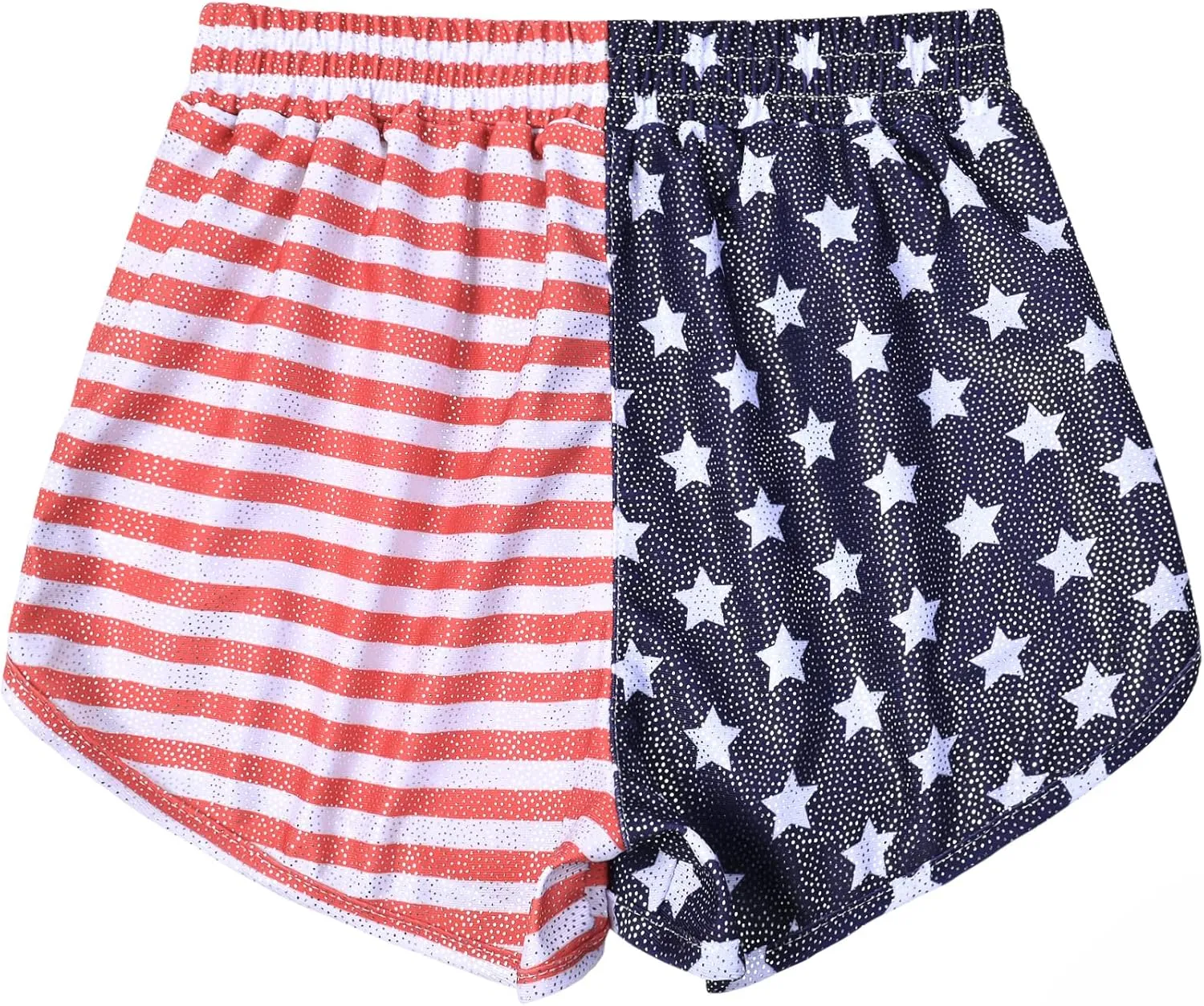 Mirawise Girls Metallic Shorts Shiny Hot Pants Sparkly Dance Outfits Short Pants