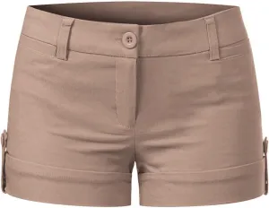 MixMatchy Women's Casual Body Enhancing Comfort Cuffed Shorts with Pockets