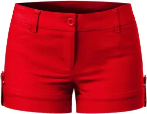 MixMatchy Women's Casual Body Enhancing Comfort Cuffed Shorts with Pockets