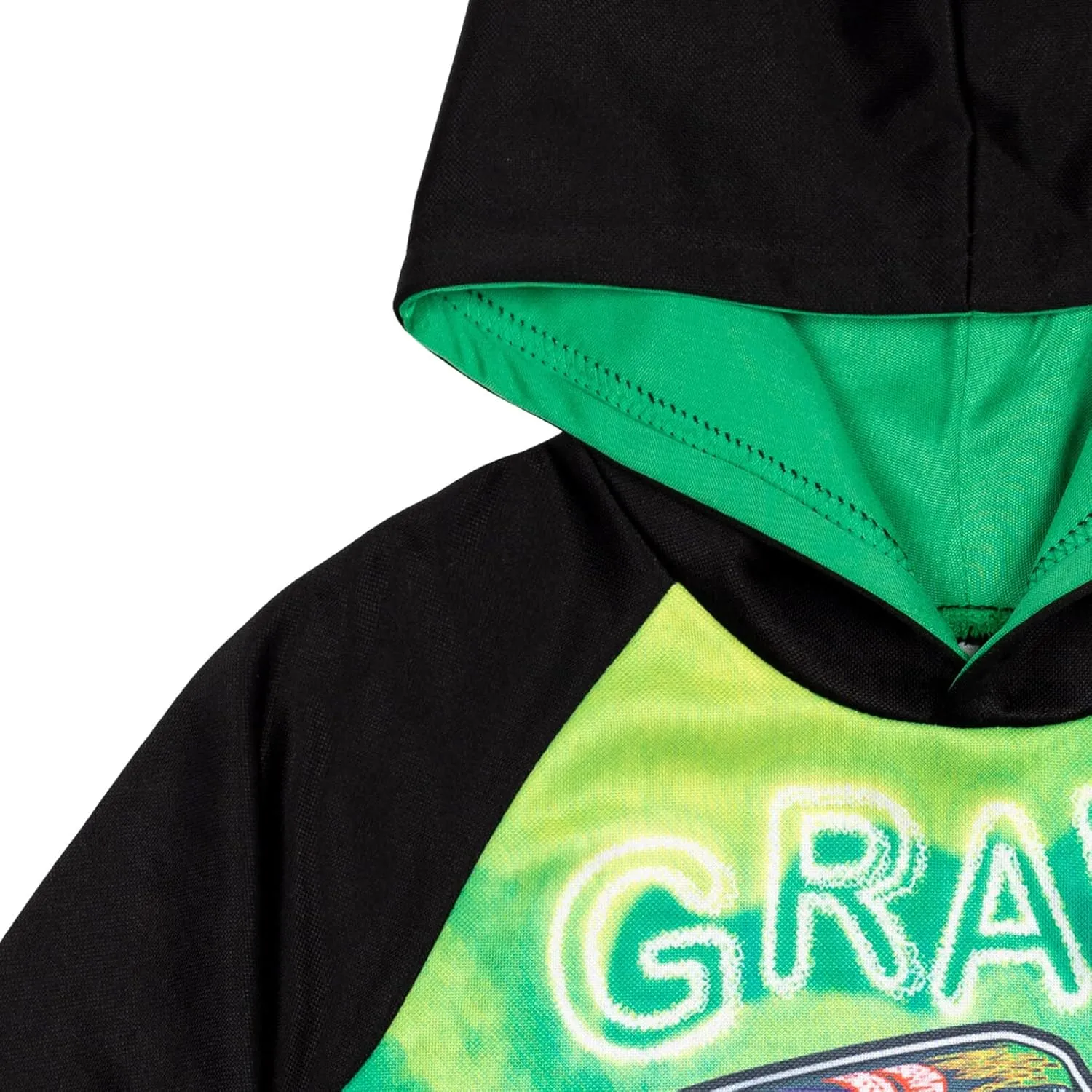 Monster Jam Maximum Destruction El Toro Loco Grave Digger Fleece Pullover Hoodie Toddler to Big Kid