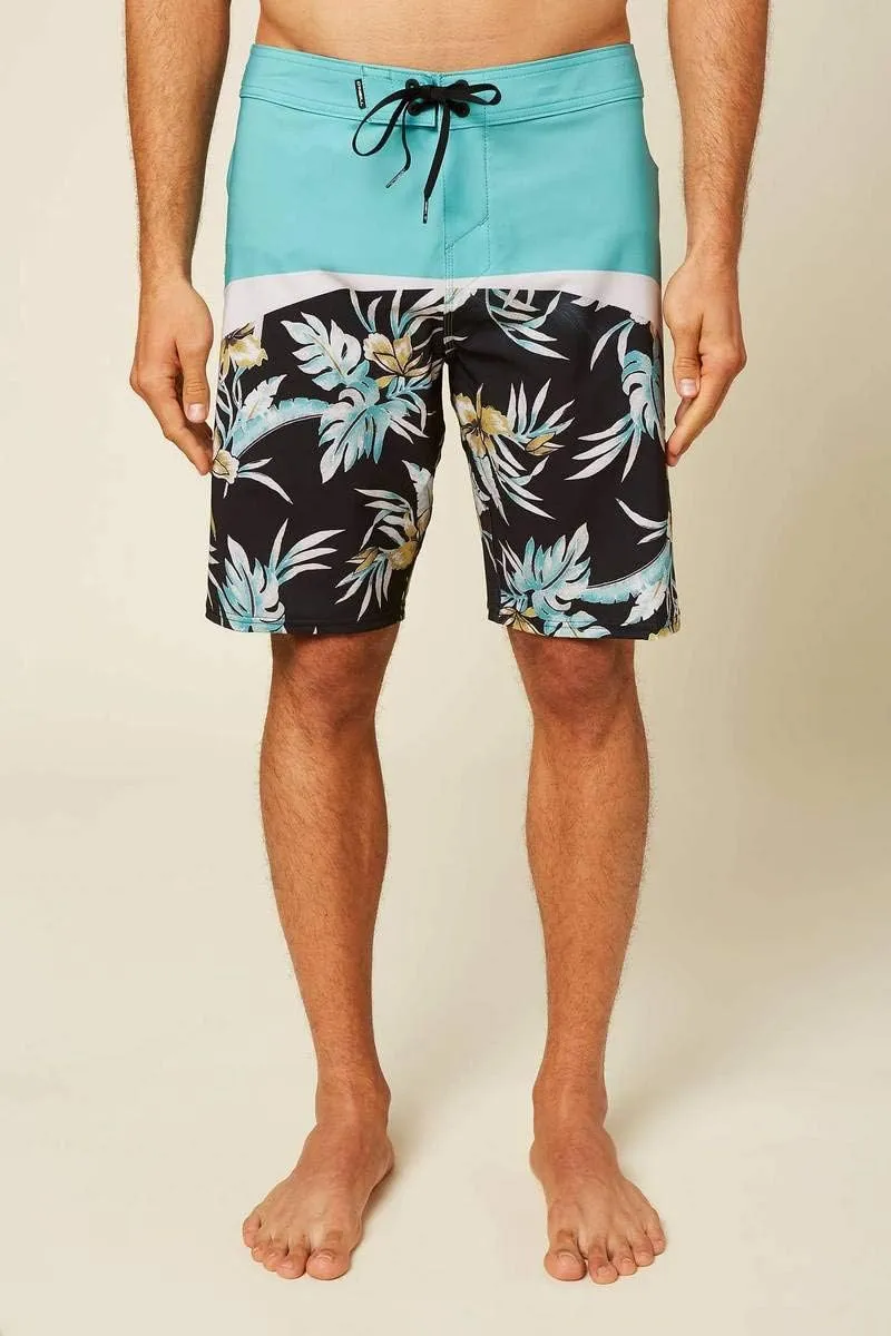 O'NEILL Men's Board Shorts, 20 Inch Outseam Hyperfreak Board Shorts, Premium Mens Board Shorts for Comfort and Style