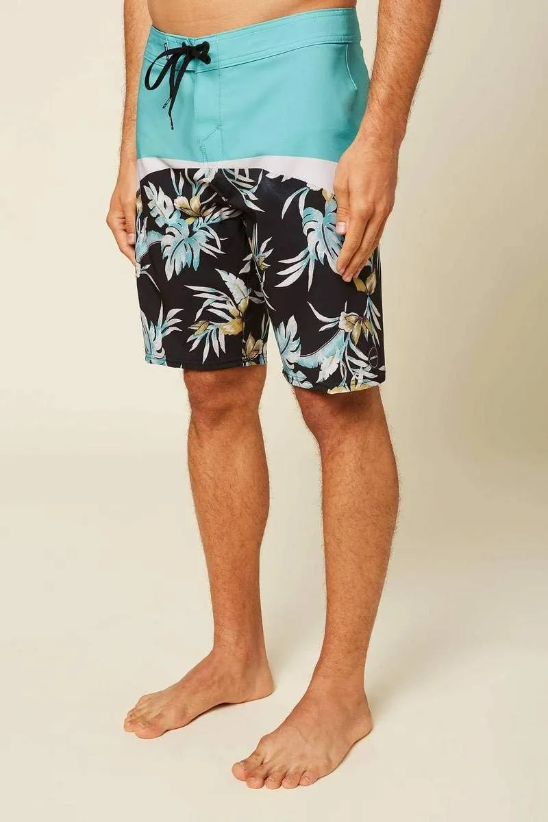 O'NEILL Men's Board Shorts, 20 Inch Outseam Hyperfreak Board Shorts, Premium Mens Board Shorts for Comfort and Style