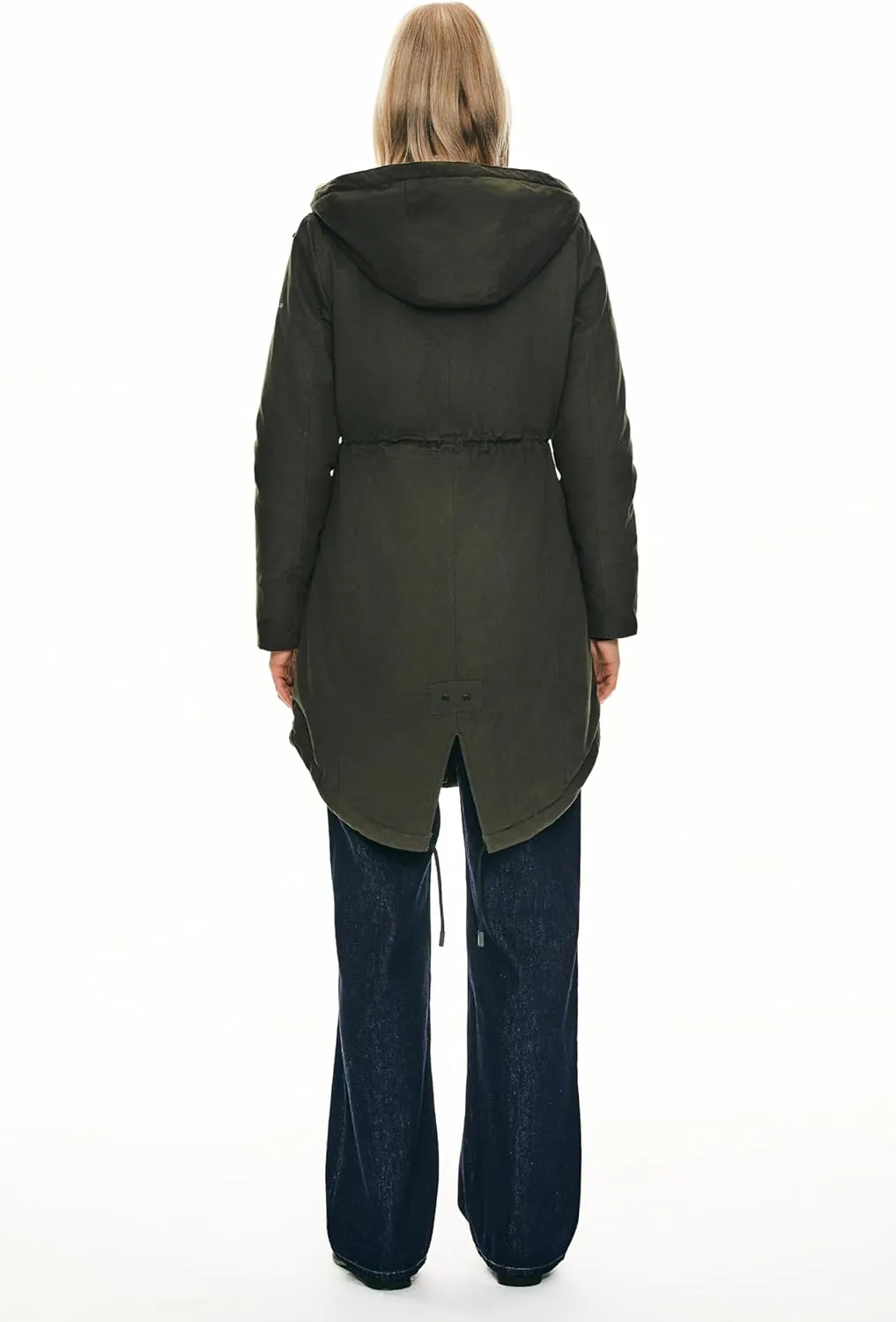 Orolay Women's Thicken Fleece Lined Parka Winter Coat Hooded Jacket with Pockets