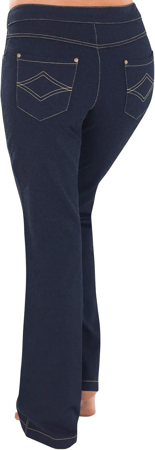 PajamaJeans Womens Stretch Jeans Flared Bootcut - Jeans for Women