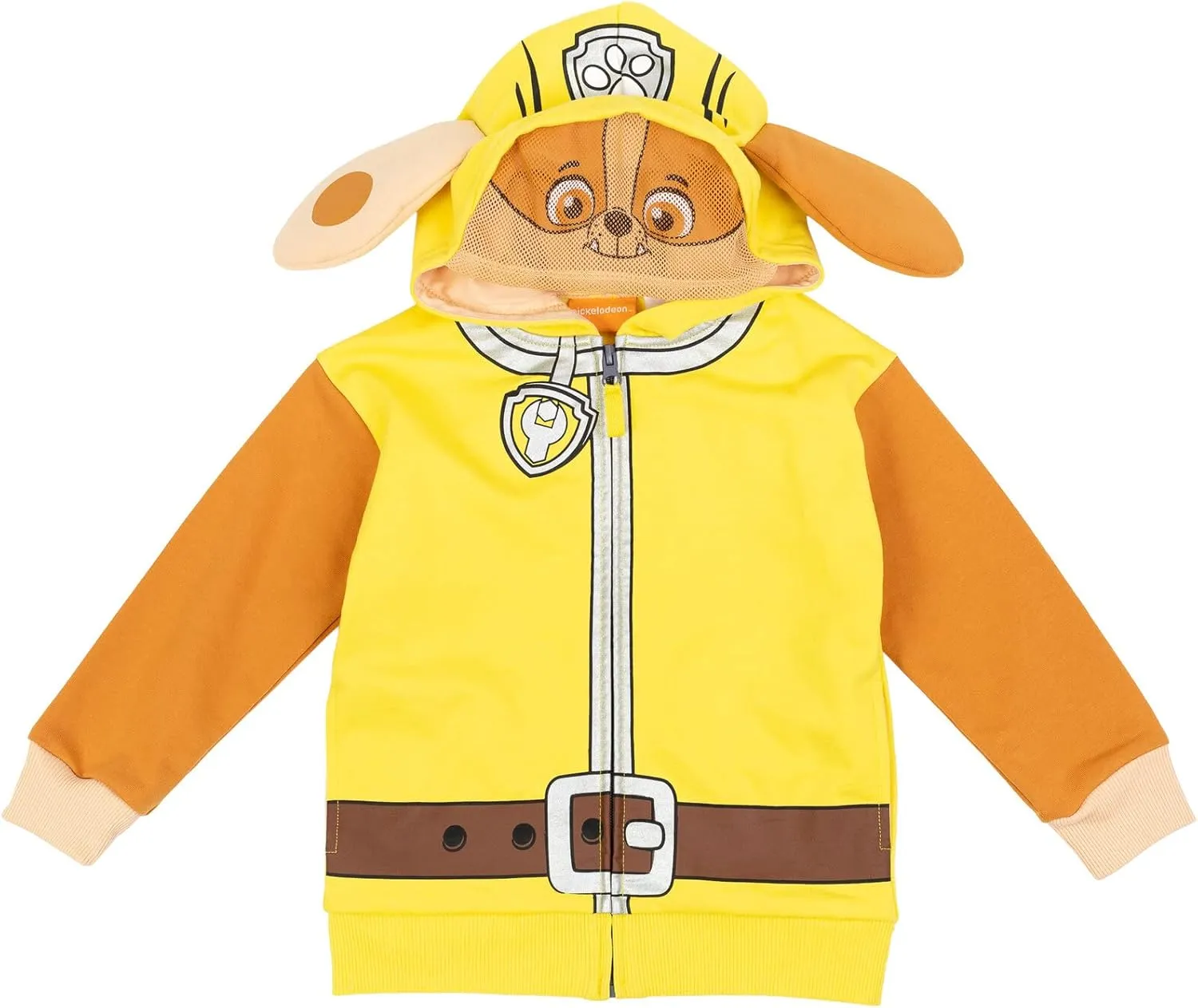 Paw Patrol Rubble Chase Skye Fleece Zip Up Pullover Hoodie Toddler to Little Kid