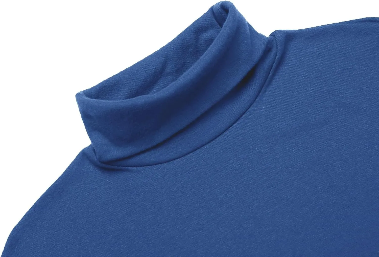 Poriff Men's Casual Turtleneck Pullover Tops Slim Fit Long Sleeve Basic Lightweight Sweaters