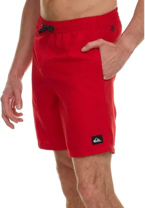 Quiksilver Swim Trunks for Men Big and Tall, Quick Dry Swim Board Shorts 10"