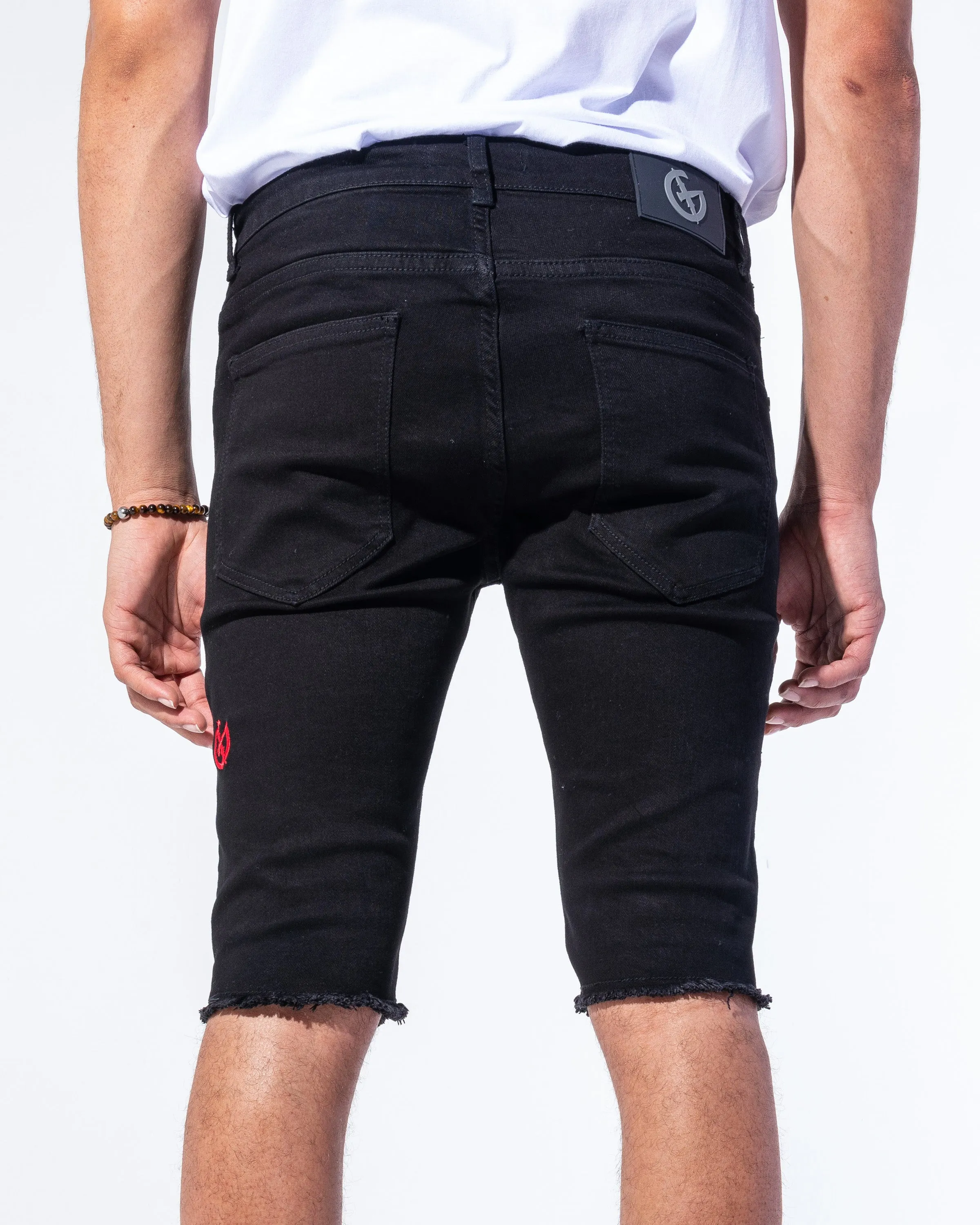 "STASH SHORTS" Combo Black