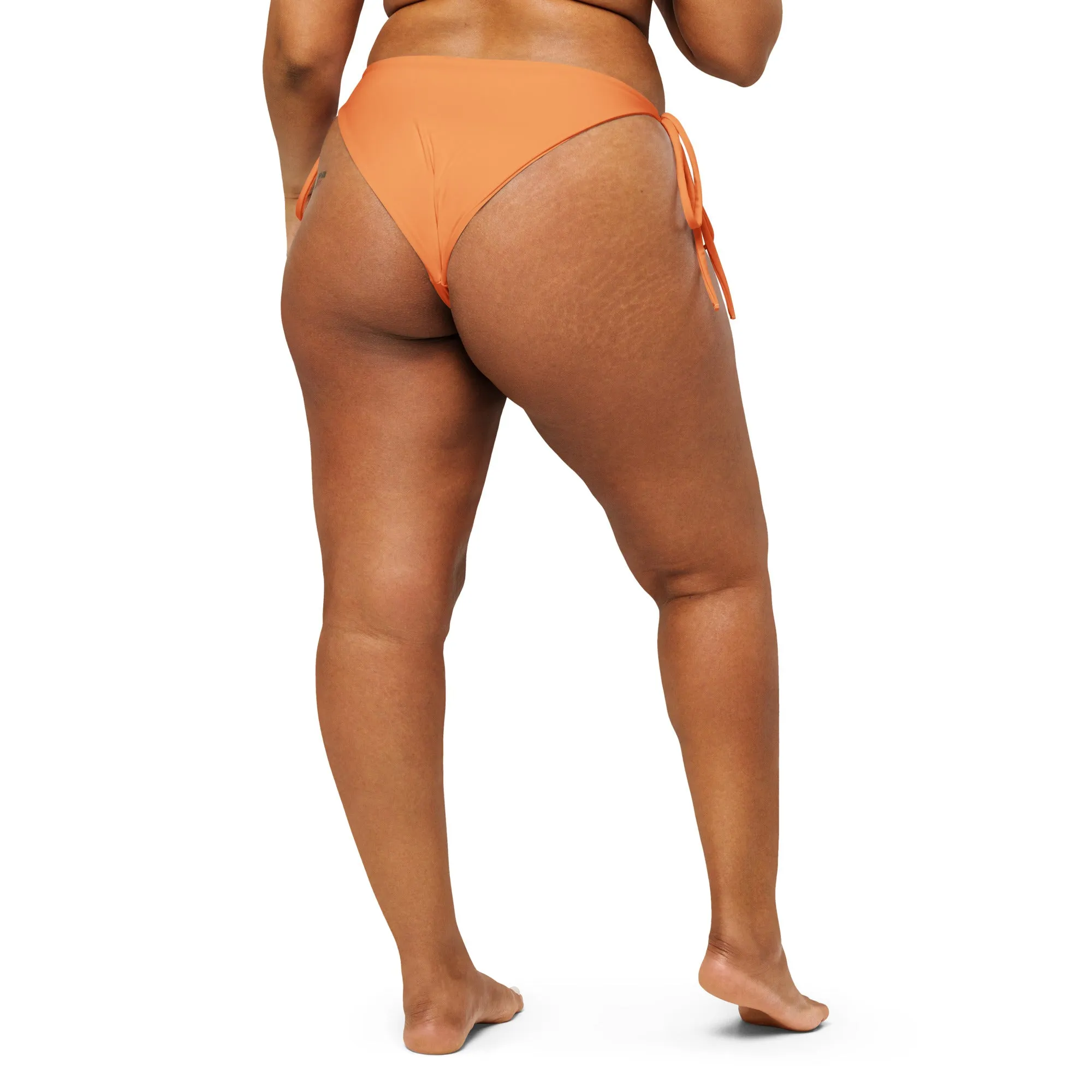 Rainbow Solid String Bikini Bottom