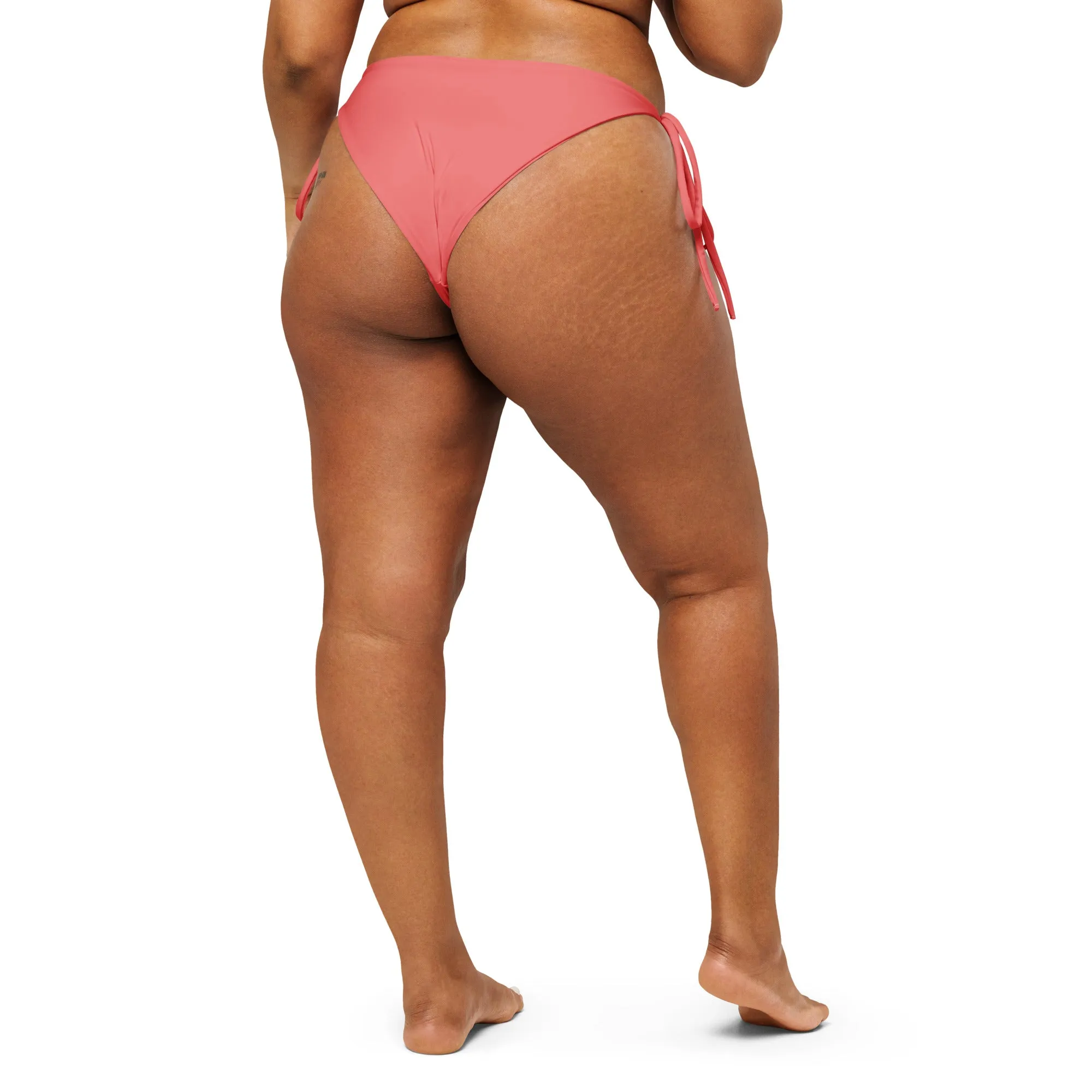 Rainbow Solid String Bikini Bottom