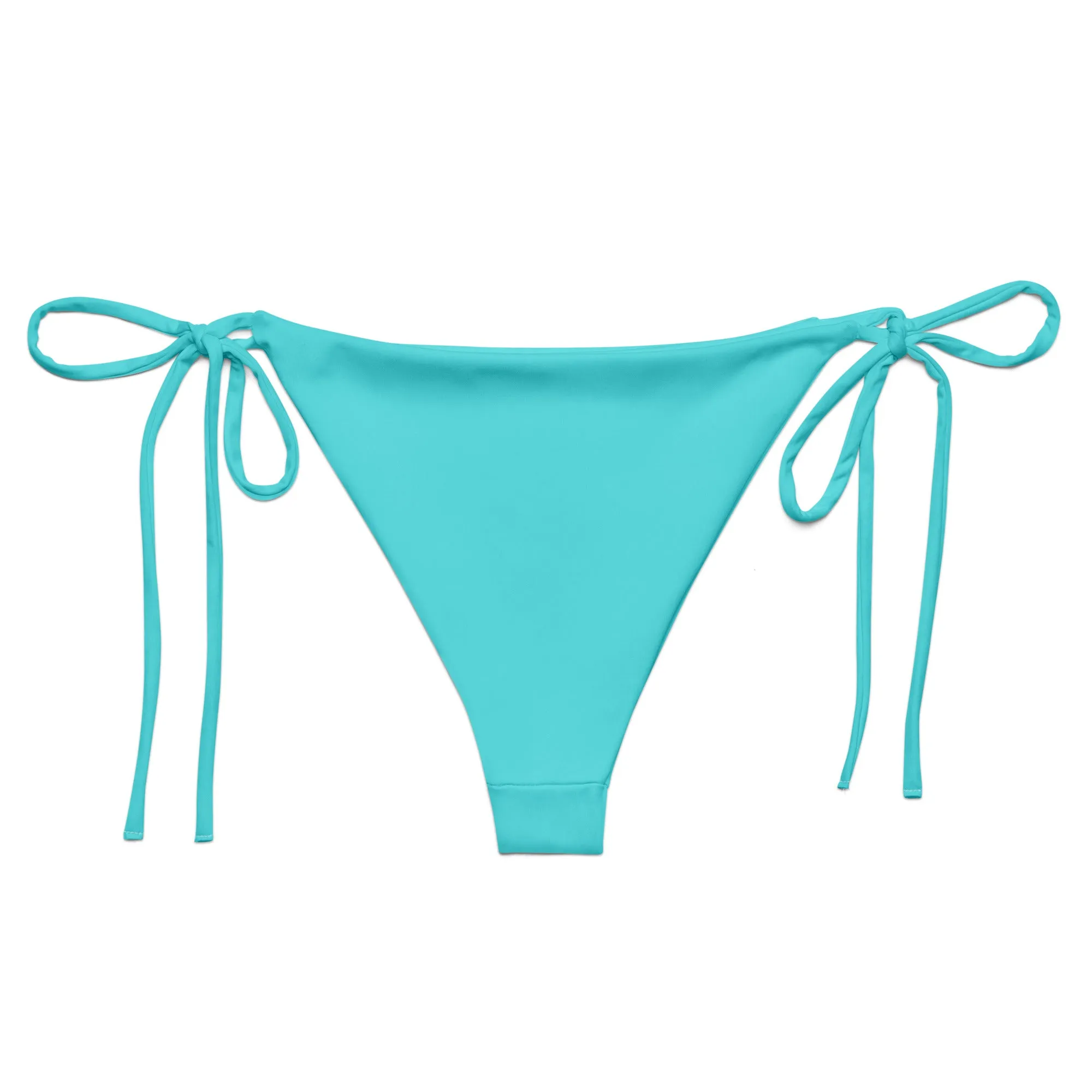 Rainbow Solid String Bikini Bottom