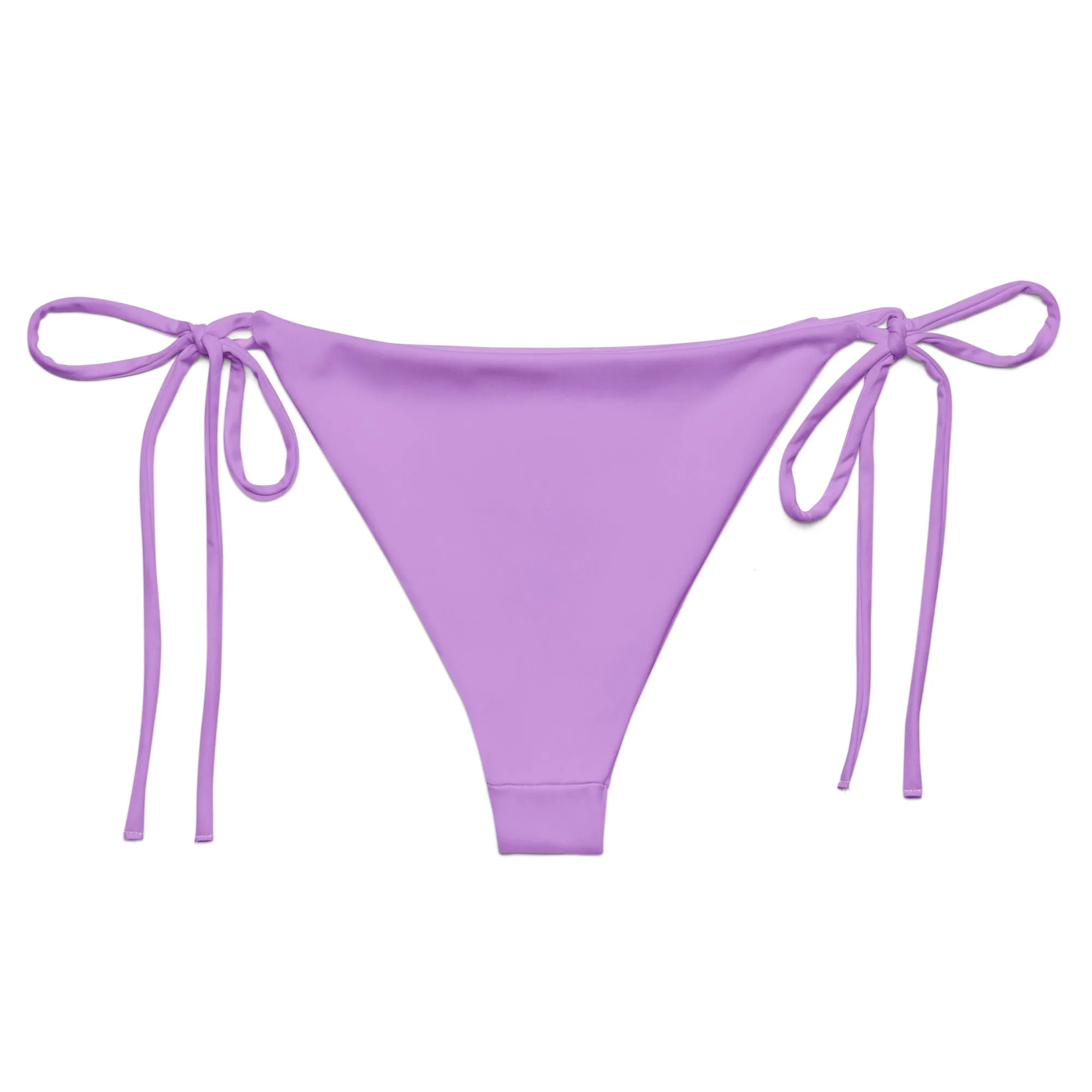 Rainbow Solid String Bikini Bottom