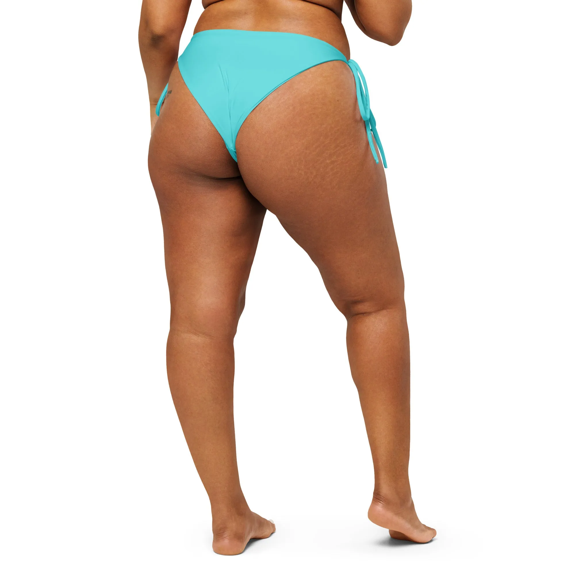 Rainbow Solid String Bikini Bottom