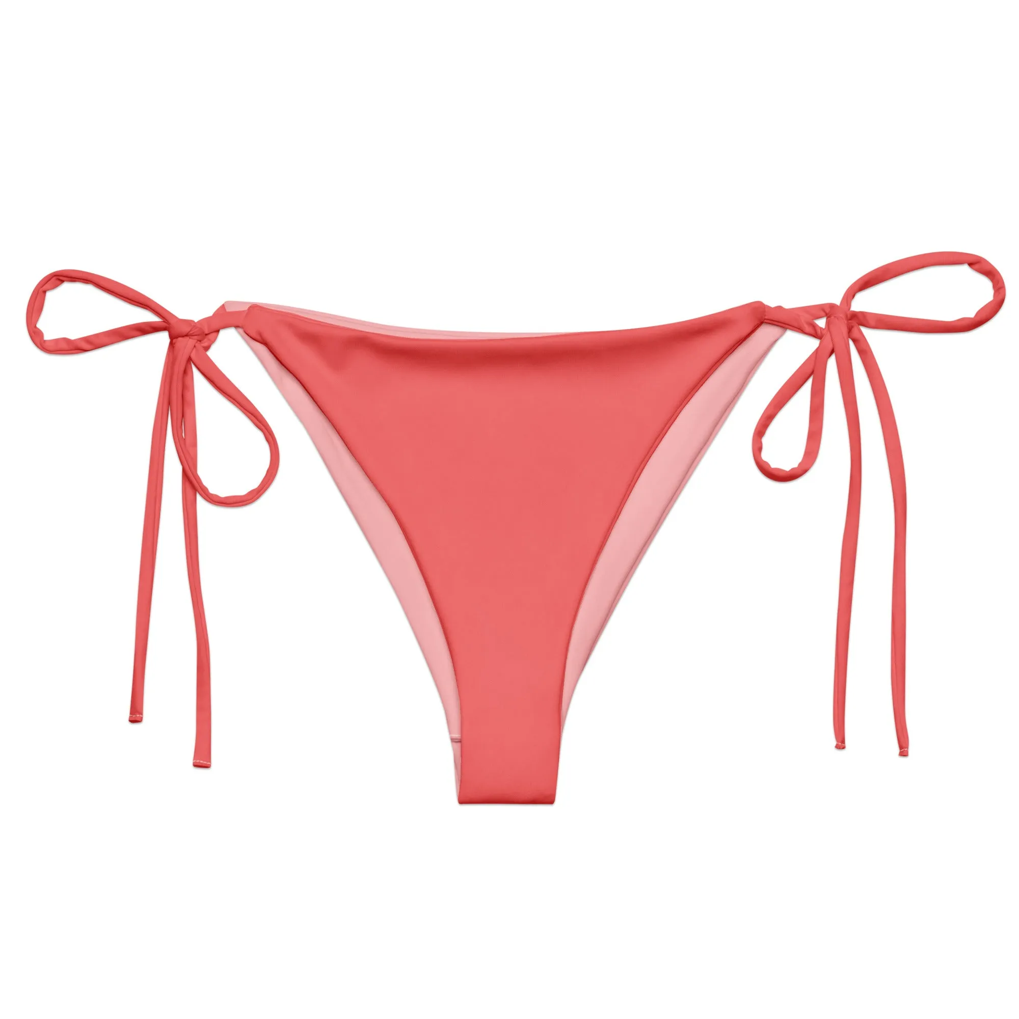 Rainbow Solid String Bikini Bottom