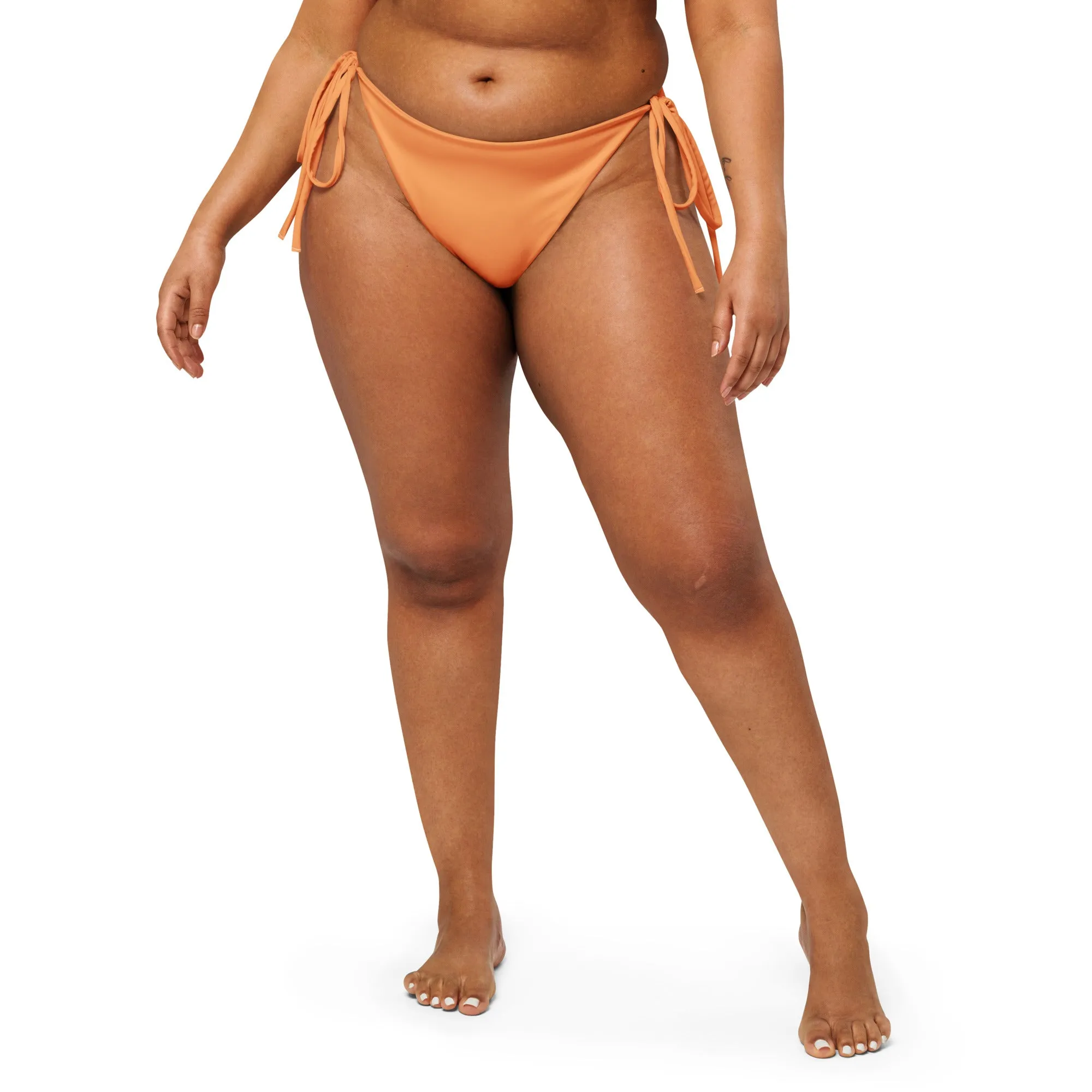 Rainbow Solid String Bikini Bottom
