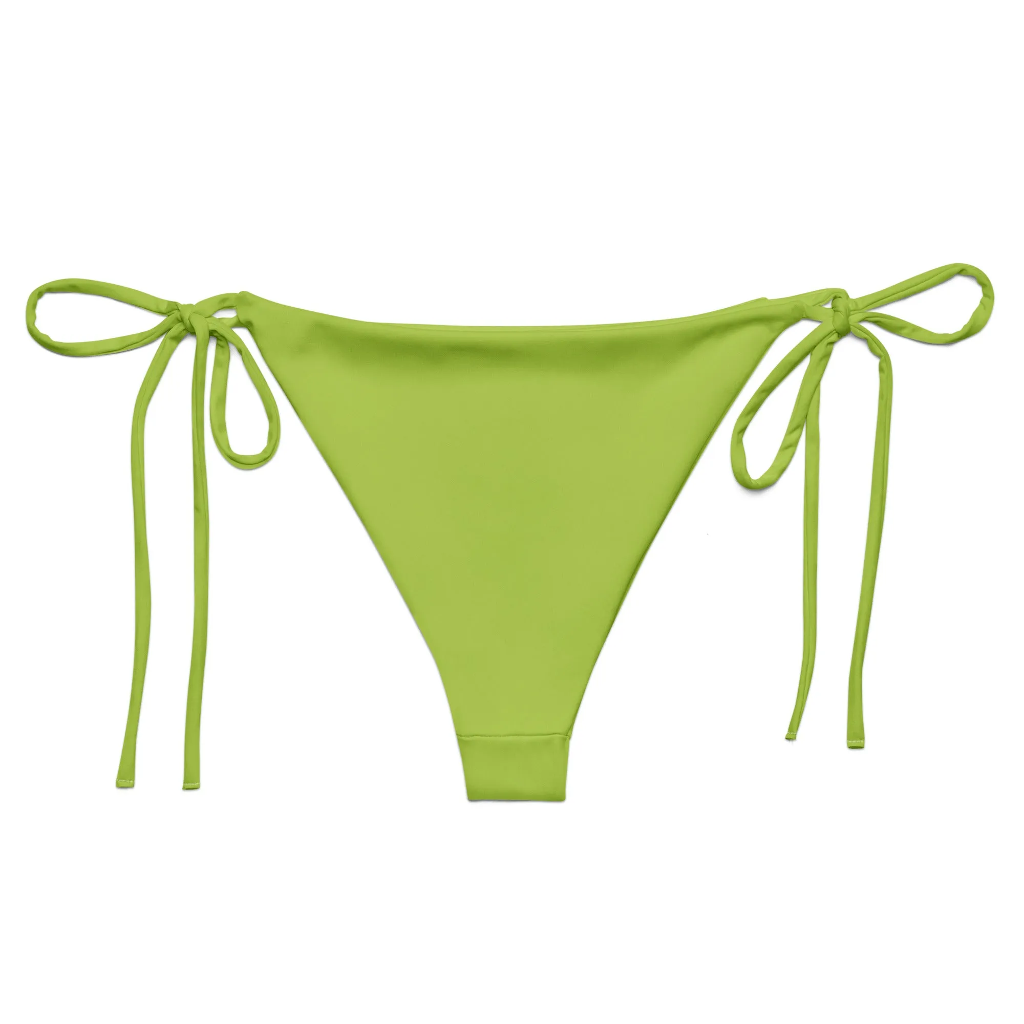 Rainbow Solid String Bikini Bottom