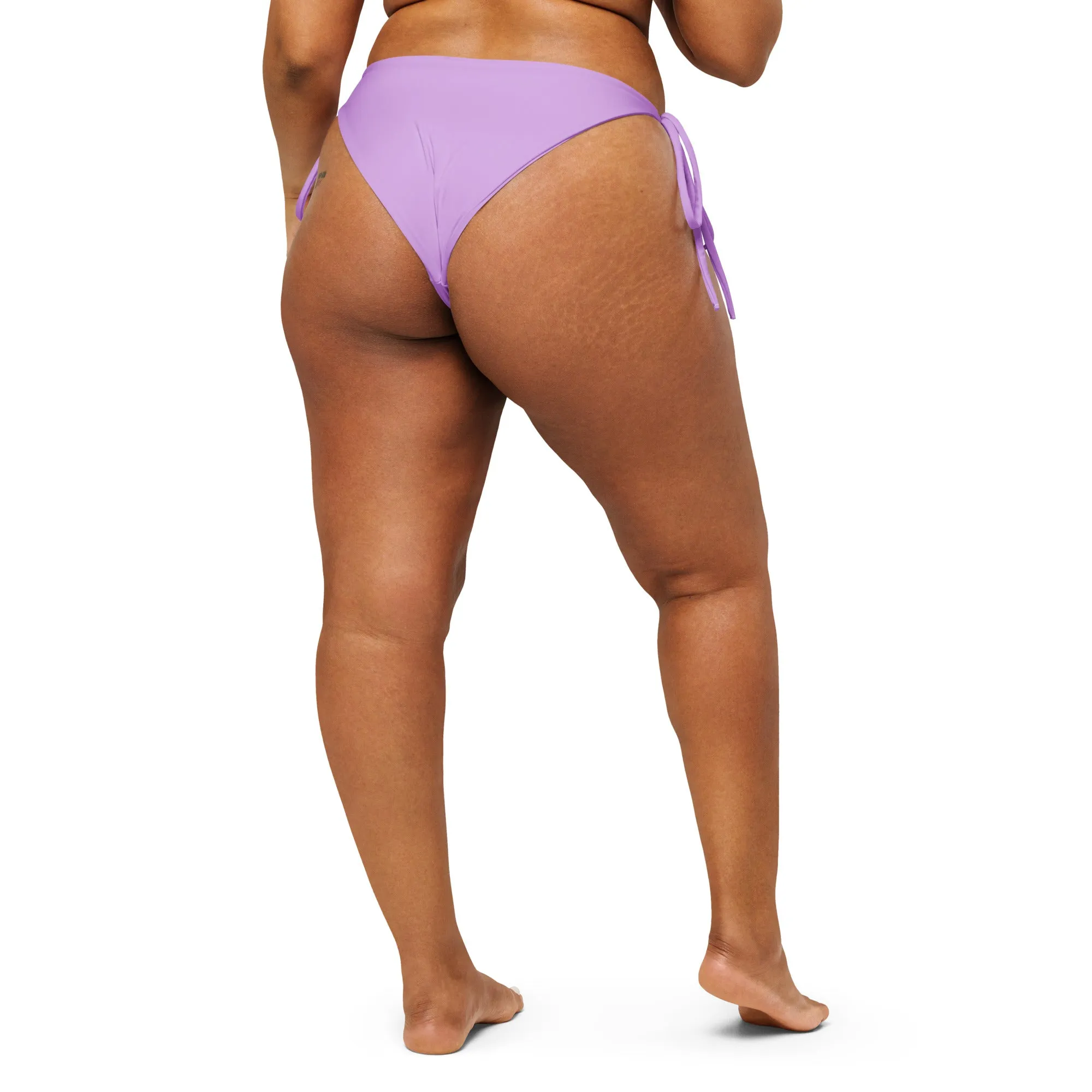Rainbow Solid String Bikini Bottom