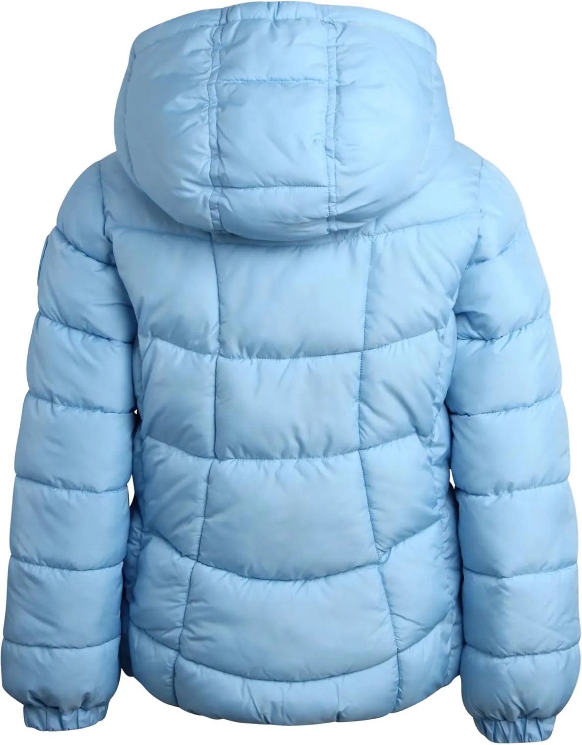 Reebok Girls' Winter Jacket - Heavyweight Quilted Puffer Parka Coat - Sherpa Lined Ski Jacket for Girls (4-16)