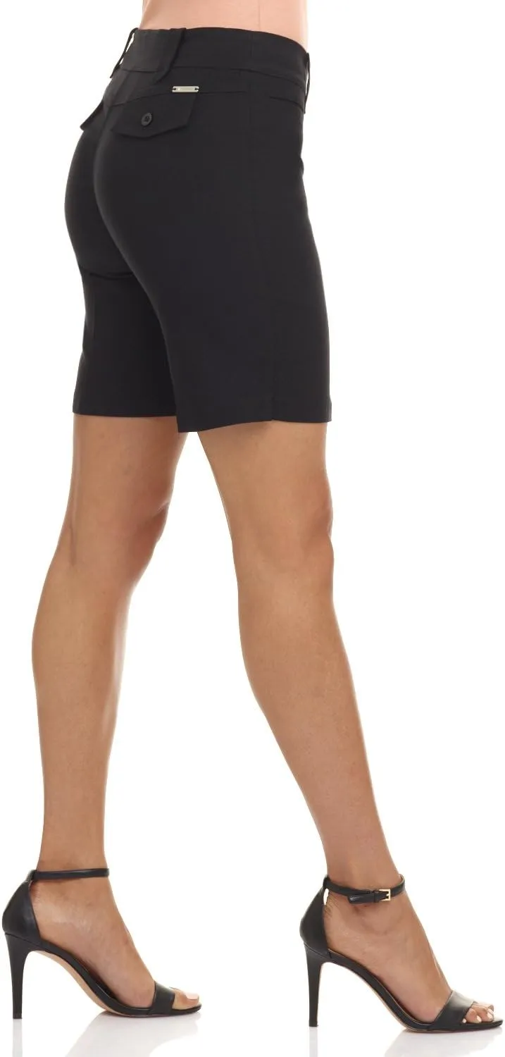 Rekucci Women's Ease into Comfort Perfection Modern Office Short