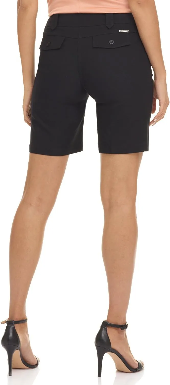 Rekucci Women's Ease into Comfort Perfection Modern Office Short