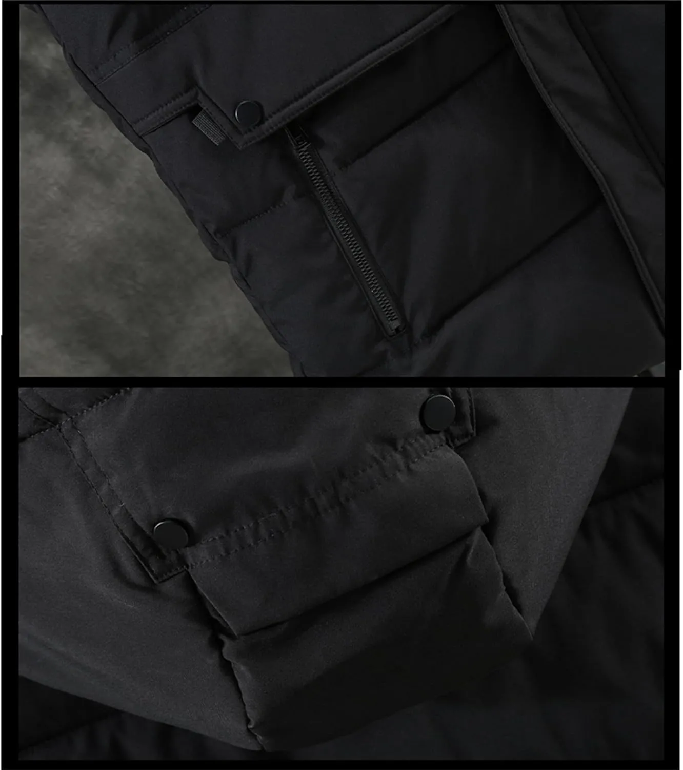 SaoBiiu Autumn Winter Men Vest Hooded Cotton Padded Sleeveless Jackets Warm Zipper Waistcoat
