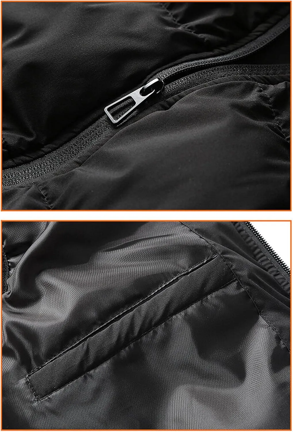 SaoBiiu Hooded Vest Jacket Men Puffer Jacket Sleeveless Cotton Padded Jackets Warm Thicken Waistcoa