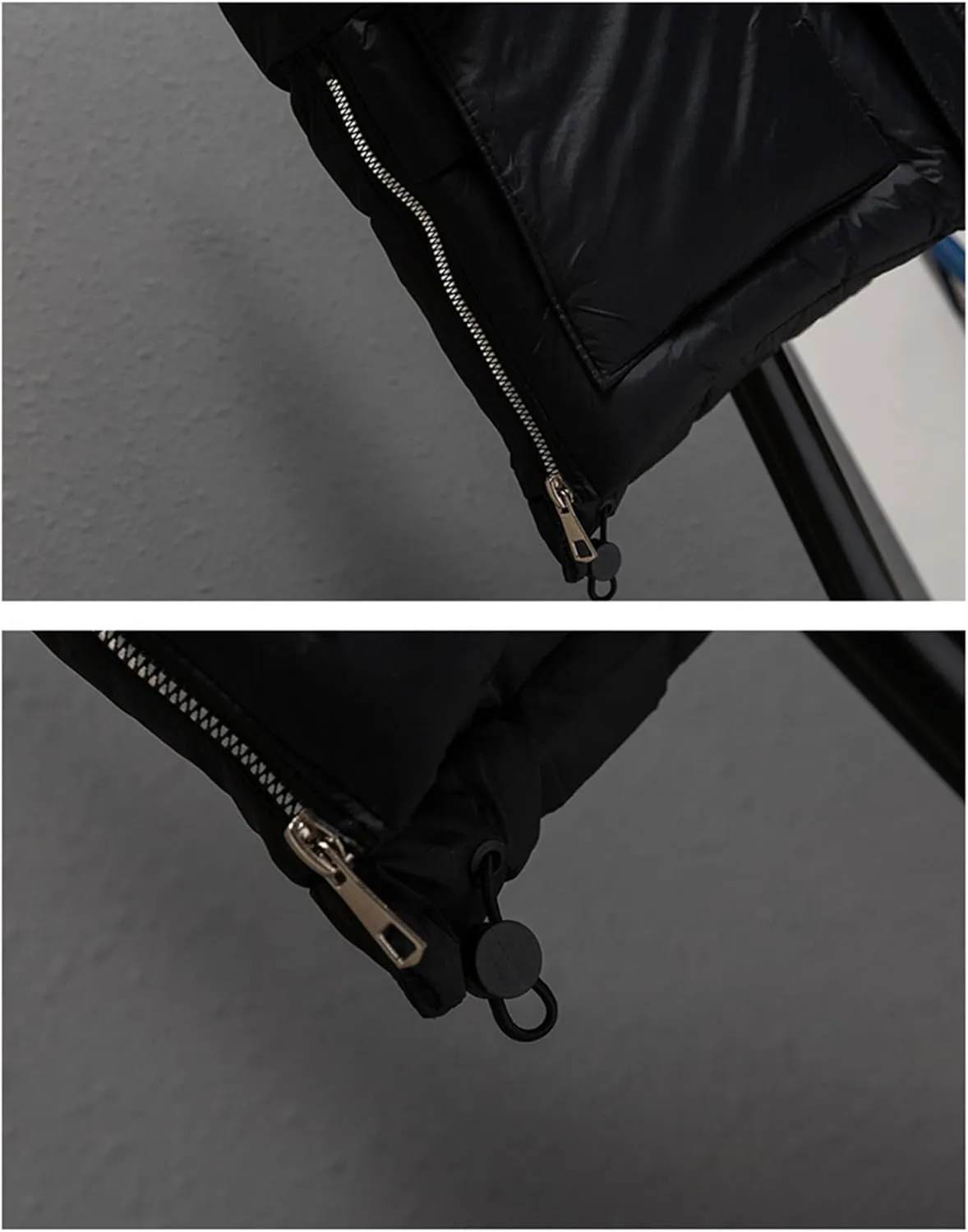 SaoBiiu Men's Cotton Padded Vest Hooded Zipper Stand Collar Sleeveless Jackets Casual Men Winter Waistcoat