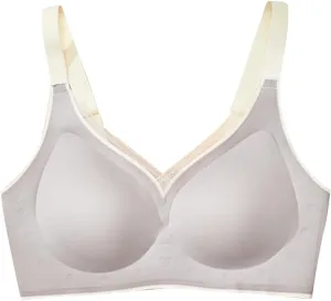 Seamless Bras for Women Sleep Casual Sports Yoga Bra Padded Wireless Thin Soft Comfy Everyday Bralette Underwear