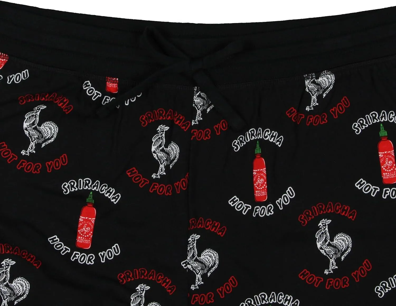 Seven Times Six Sriracha Hot Sauce Men's Hot For You Adult Lounge Sleep Pajama Pants Joggers