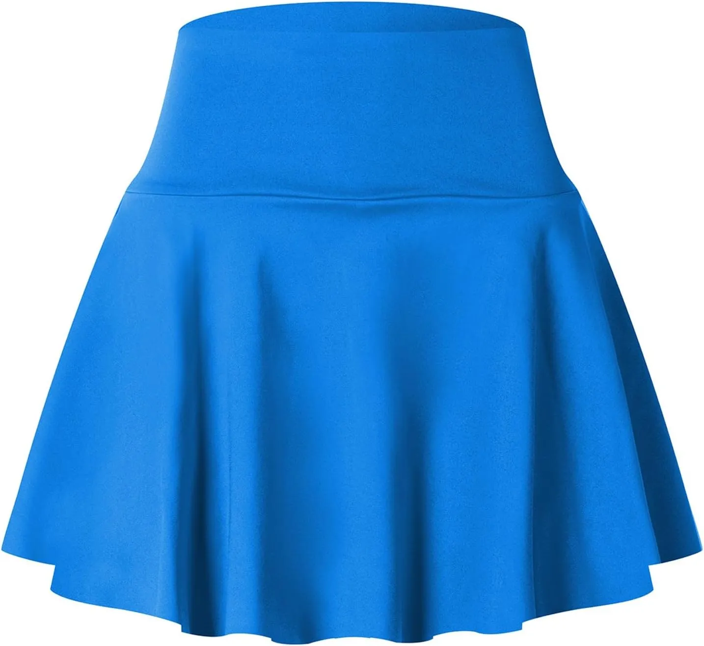 Skorts for Women Casual Summer Knee Length Dressy Womens Skort Solid Striped Athletic Mini Tennis Skirts for Women with Shorts High Waist Tummy Control Active Skorts Denim Skort
