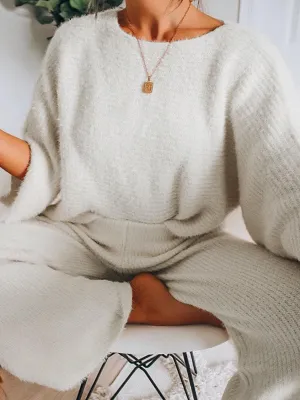 Solid Color Comfortable Loose Suit