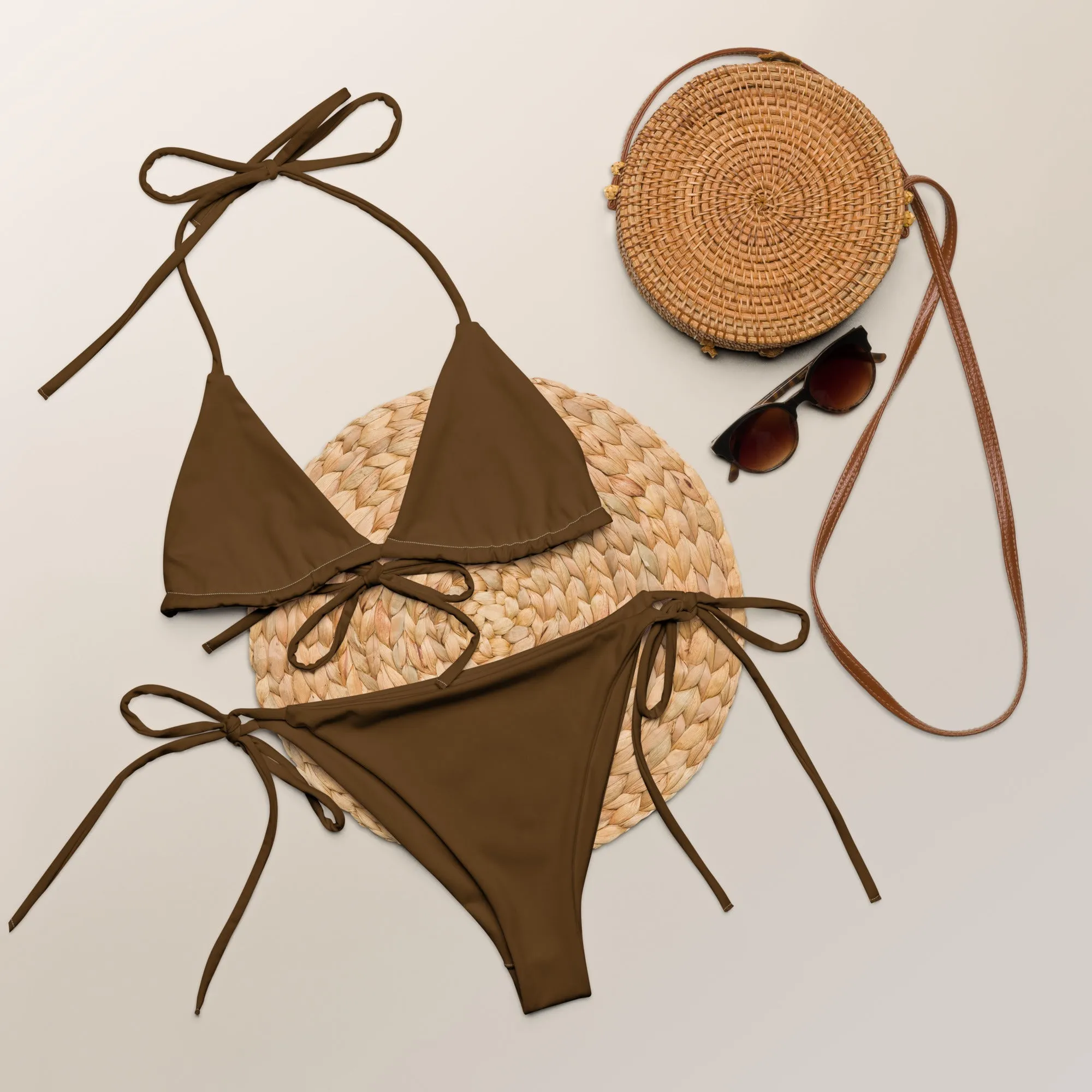 String Bikini (Glamourange Women Swimwear By Colours - 004 Model)