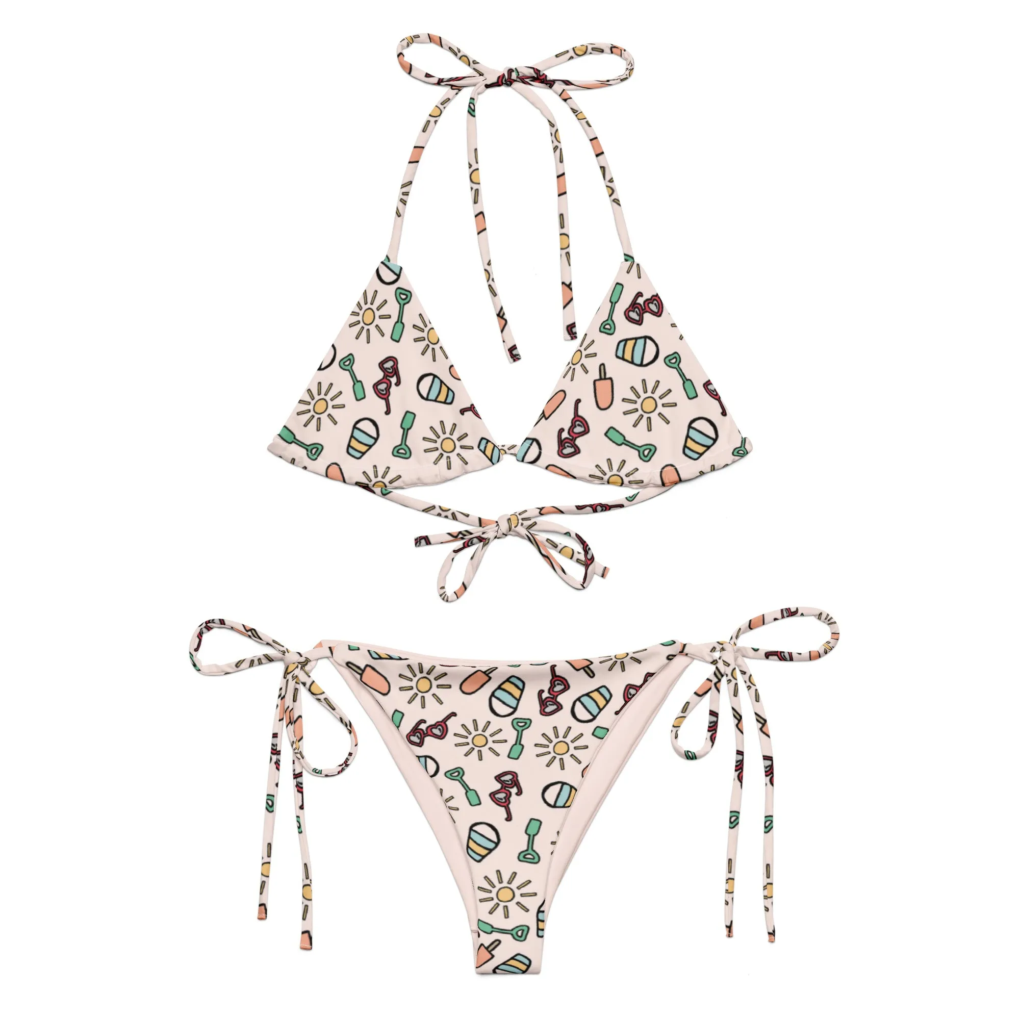 String Bikini (Glamourange Women Swimwear By Patterns - 0029 Model)