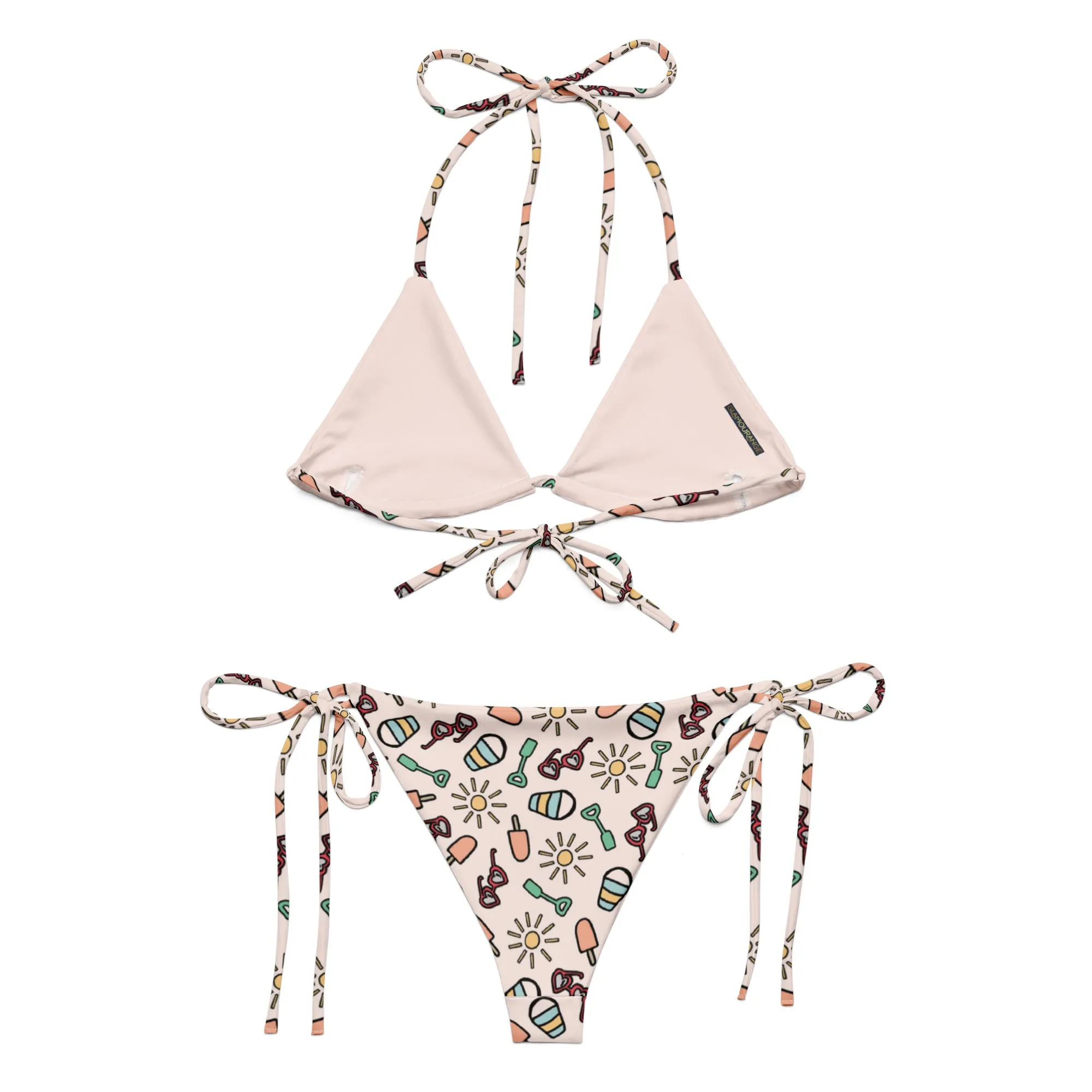 String Bikini (Glamourange Women Swimwear By Patterns - 0029 Model)