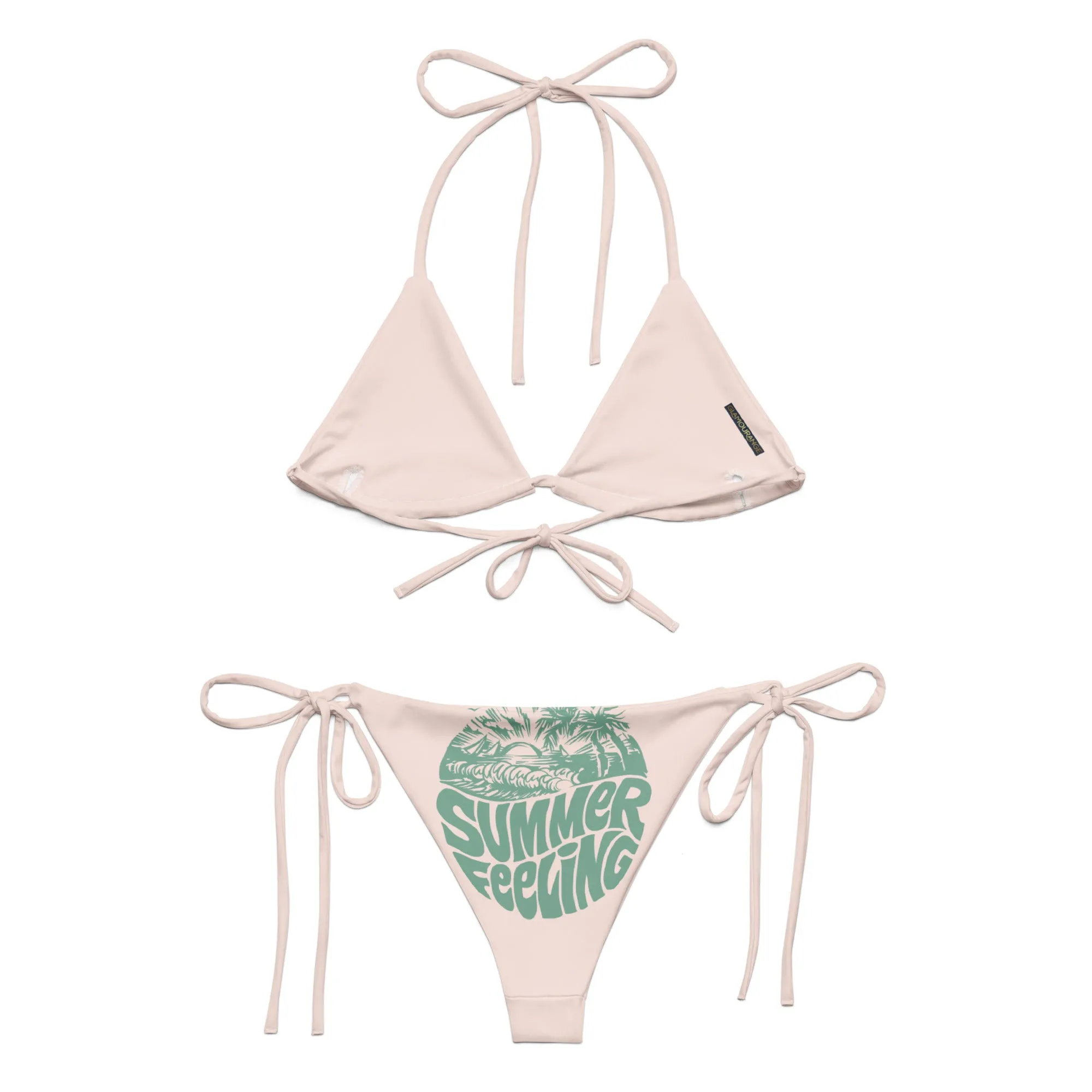 String Bikini (Glamourange Women Swimwear By Patterns - 0050 Model)