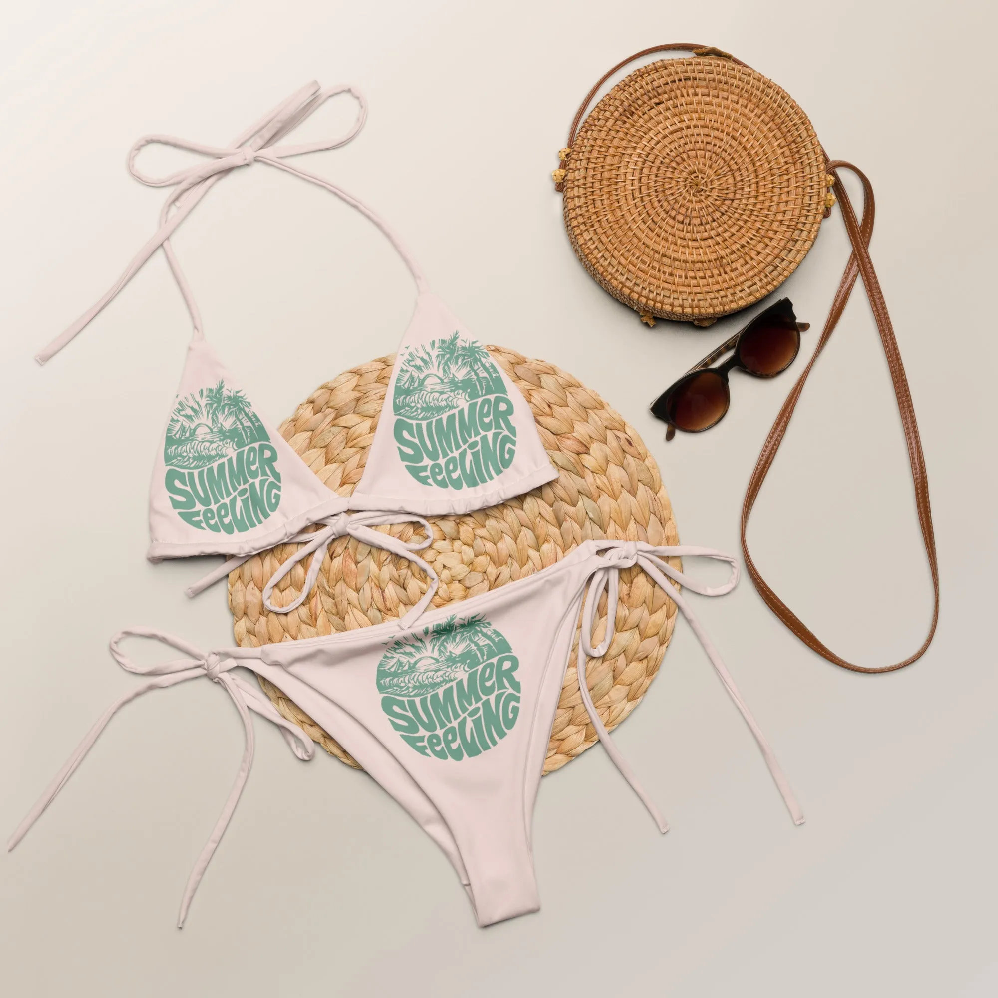 String Bikini (Glamourange Women Swimwear By Patterns - 0050 Model)