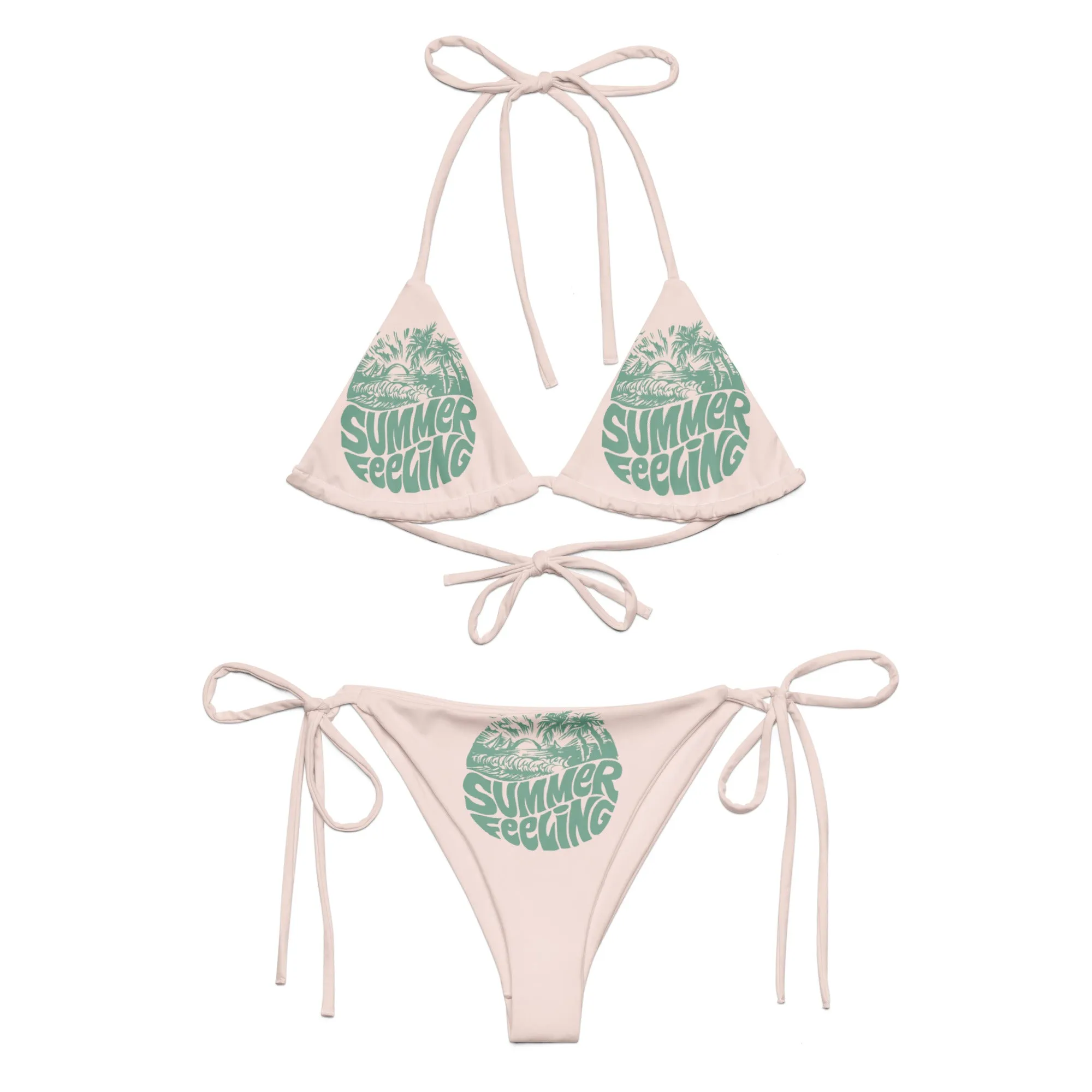 String Bikini (Glamourange Women Swimwear By Patterns - 0050 Model)