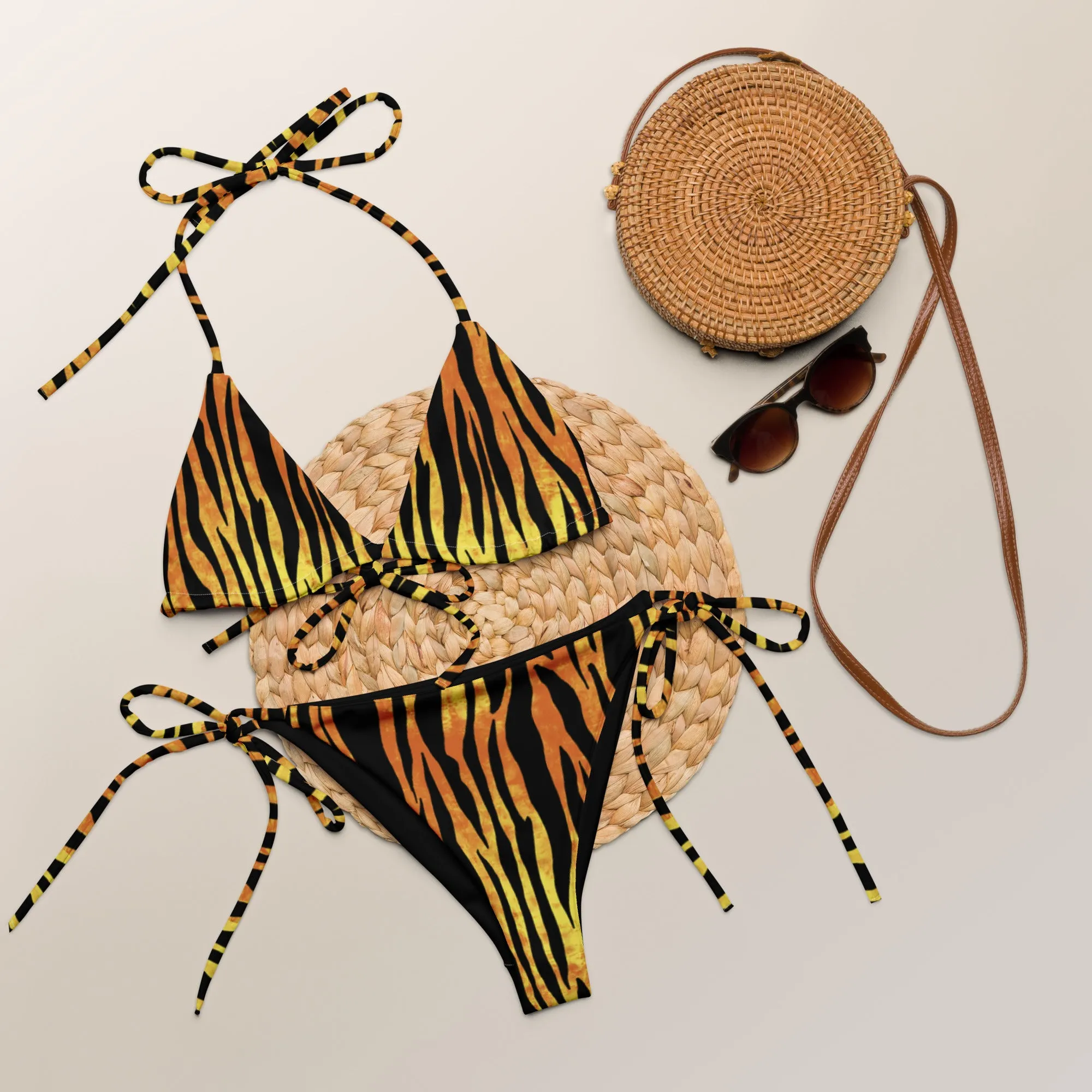 String Bikini (Glamourange Women Swimwear By Patterns - 0051 Model)