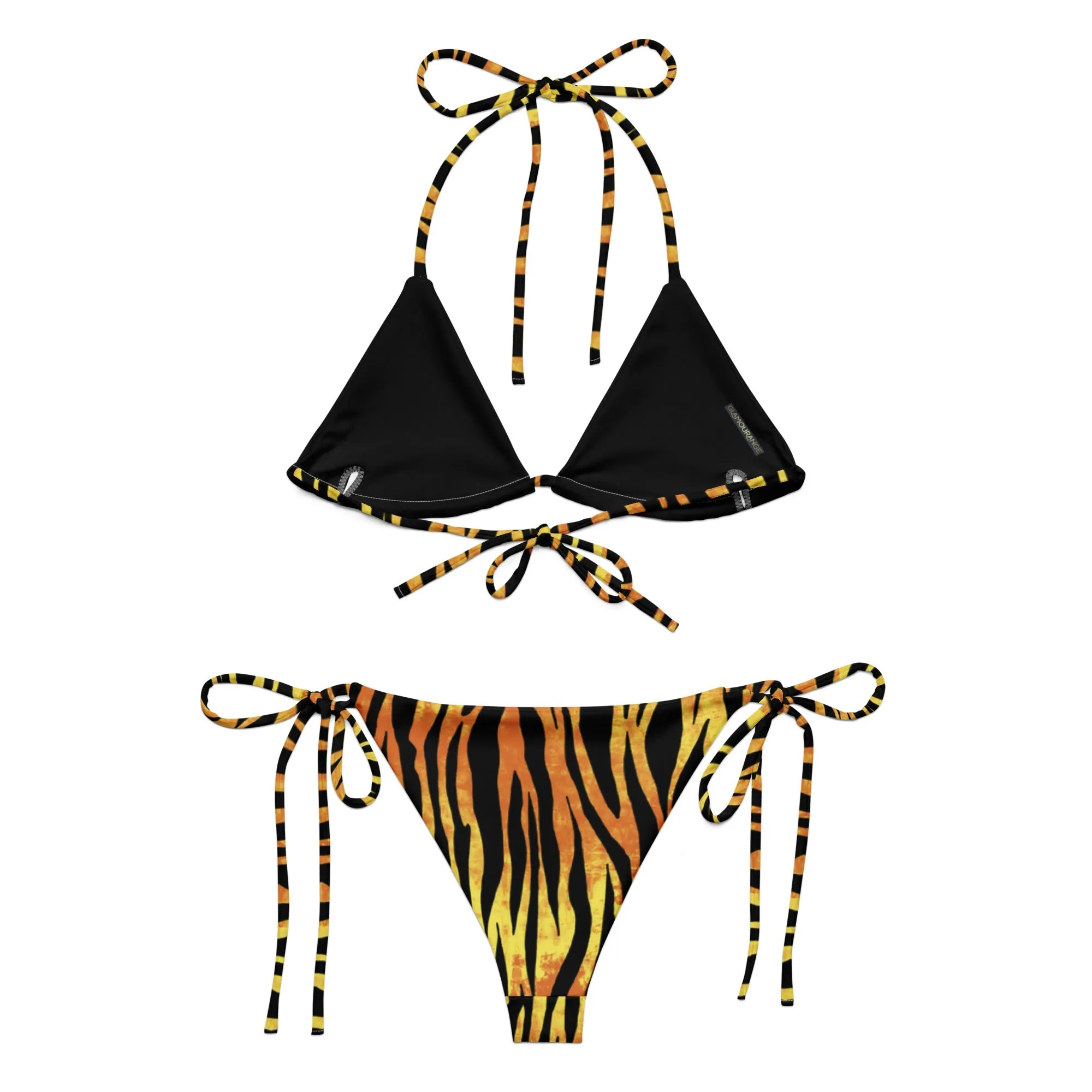 String Bikini (Glamourange Women Swimwear By Patterns - 0051 Model)