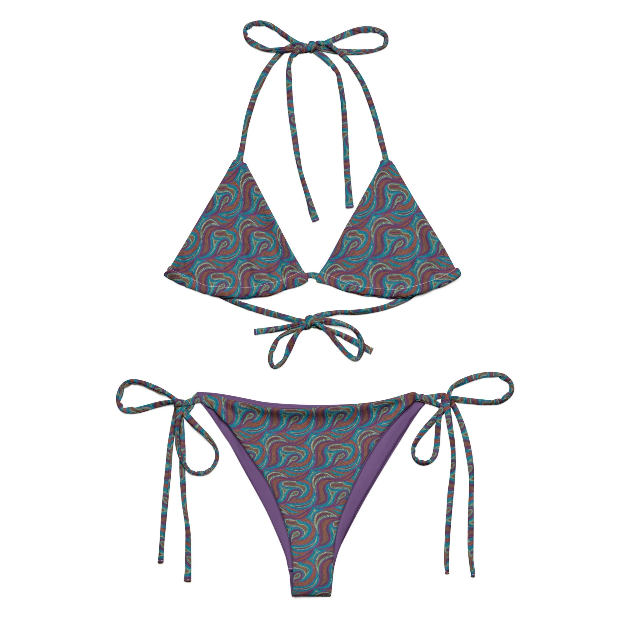 String Bikini (Glamourange Women Swimwear By Patterns - 0070 Model)