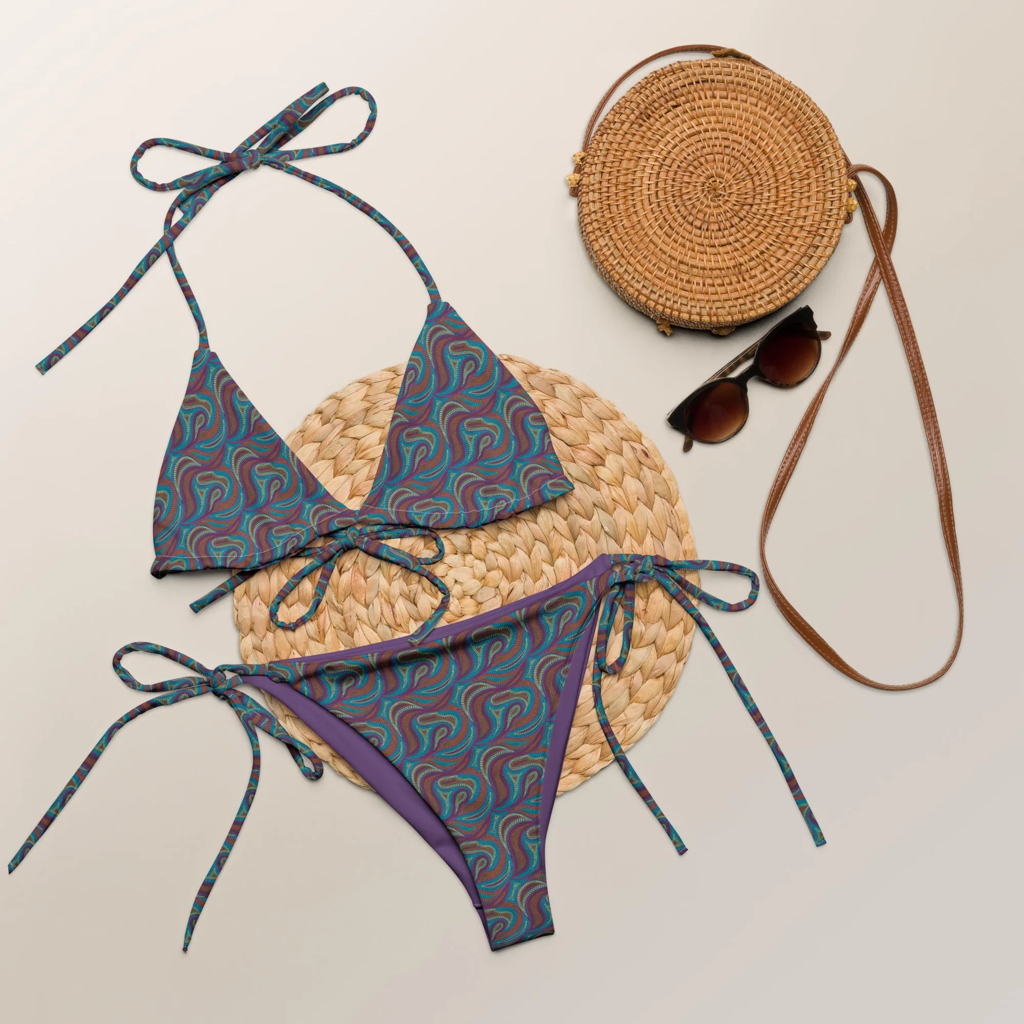 String Bikini (Glamourange Women Swimwear By Patterns - 0070 Model)