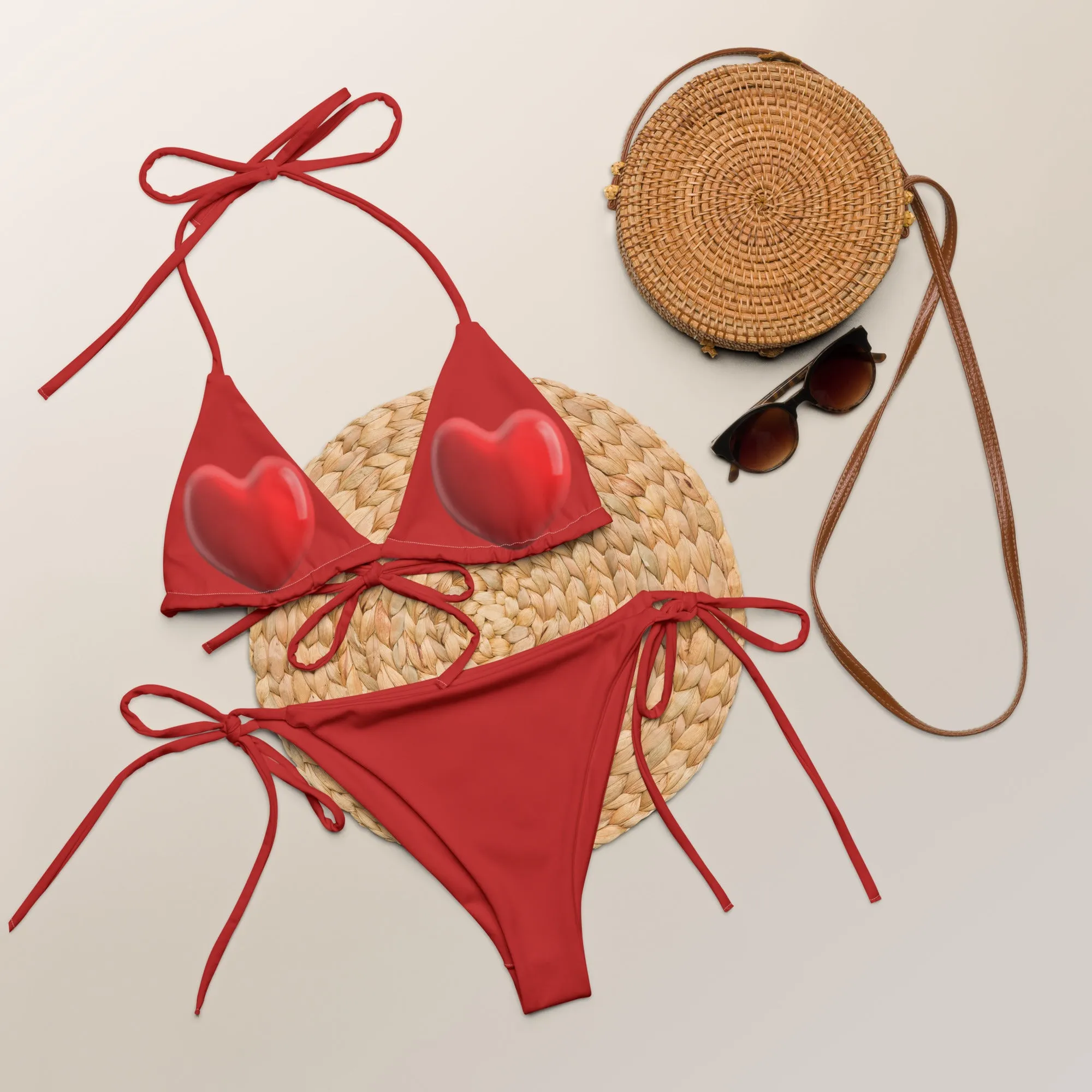 String Bikini (Glamourange Women Swimwear By Patterns - 0082 Model)